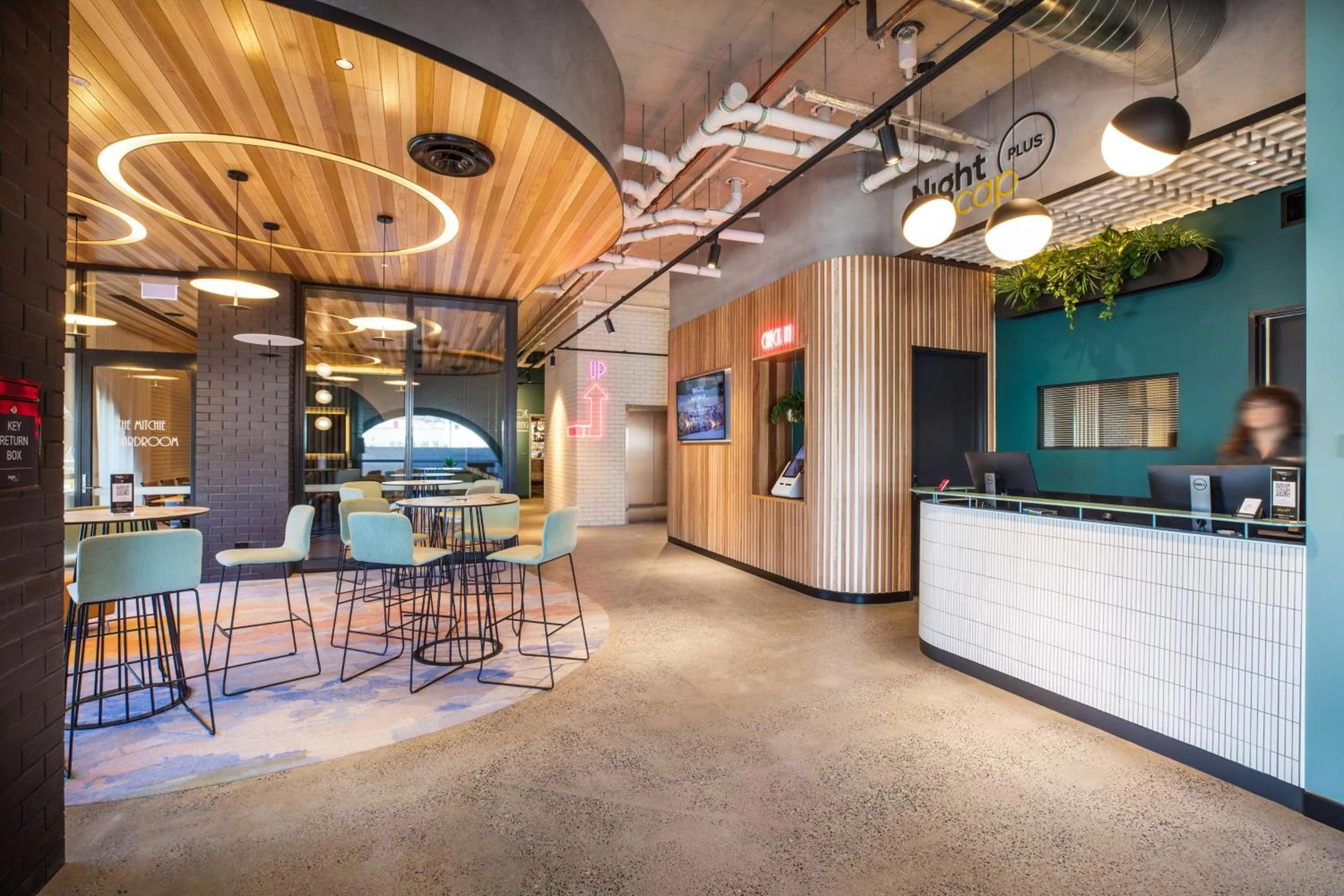 Lobby or reception in Nightelier Mitchelton The Brook