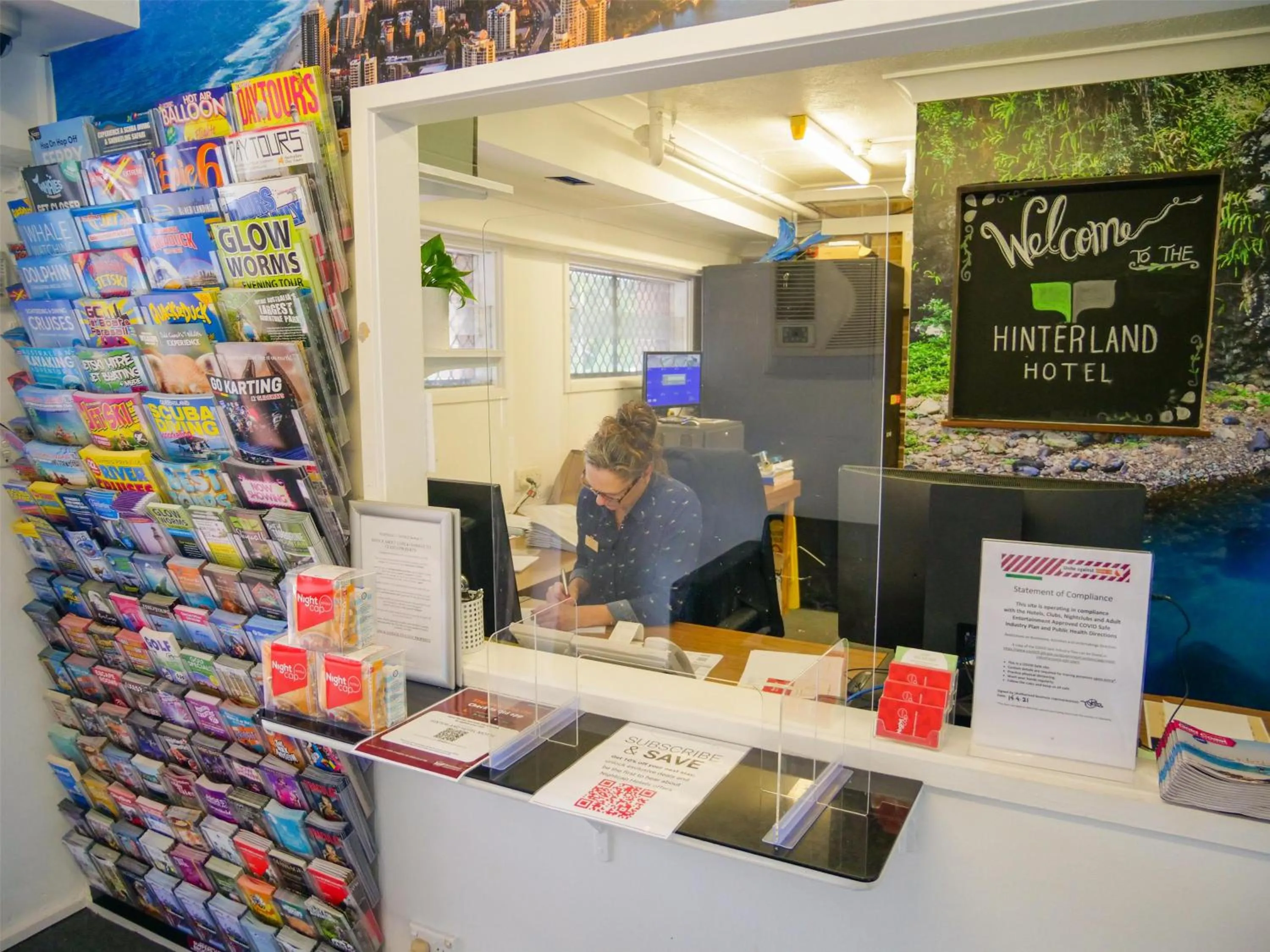 Lobby or reception in Nightcap at Hinterland Hotel Nerang