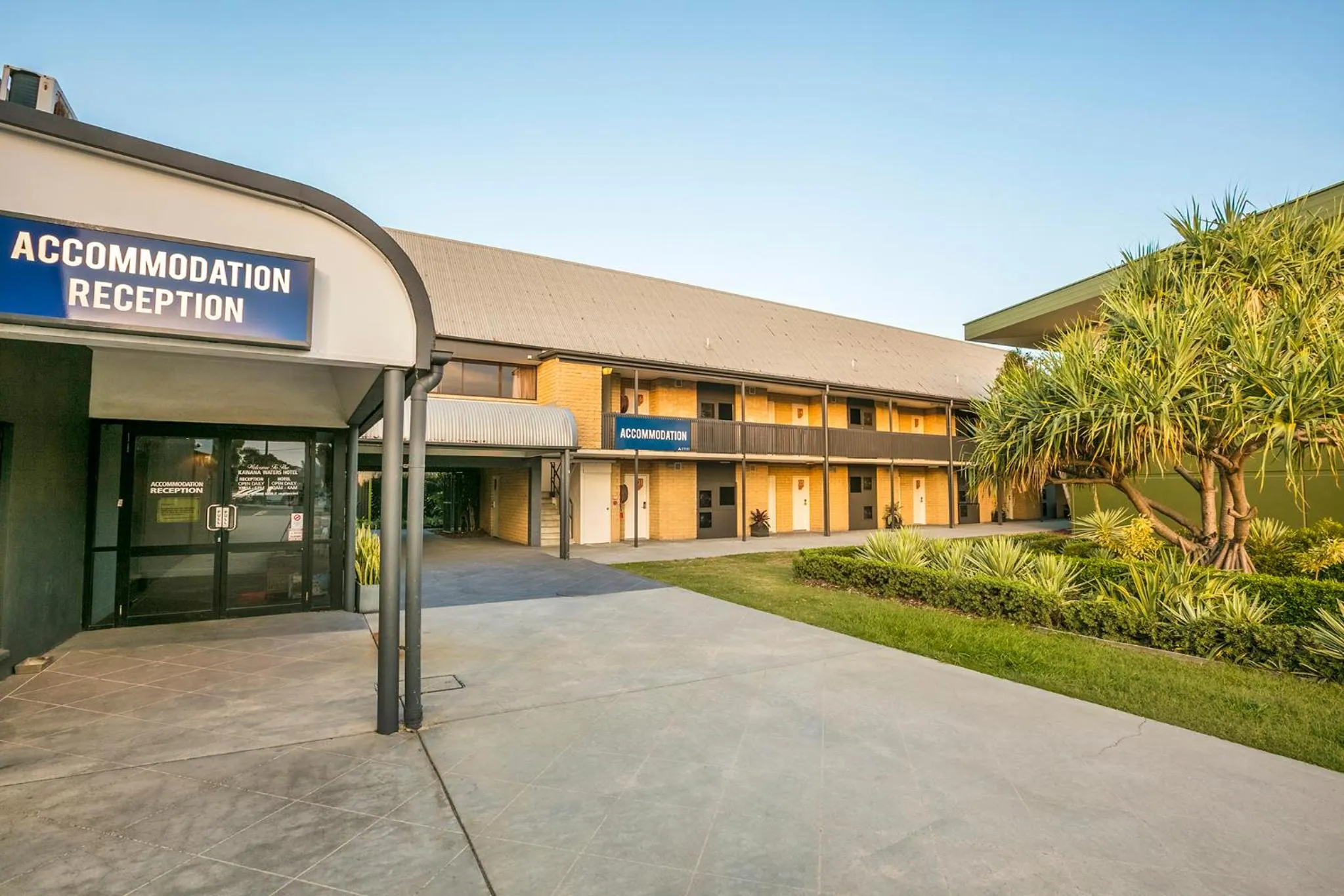 Facade/entrance in Nightcap at Kawana Waters Hotel