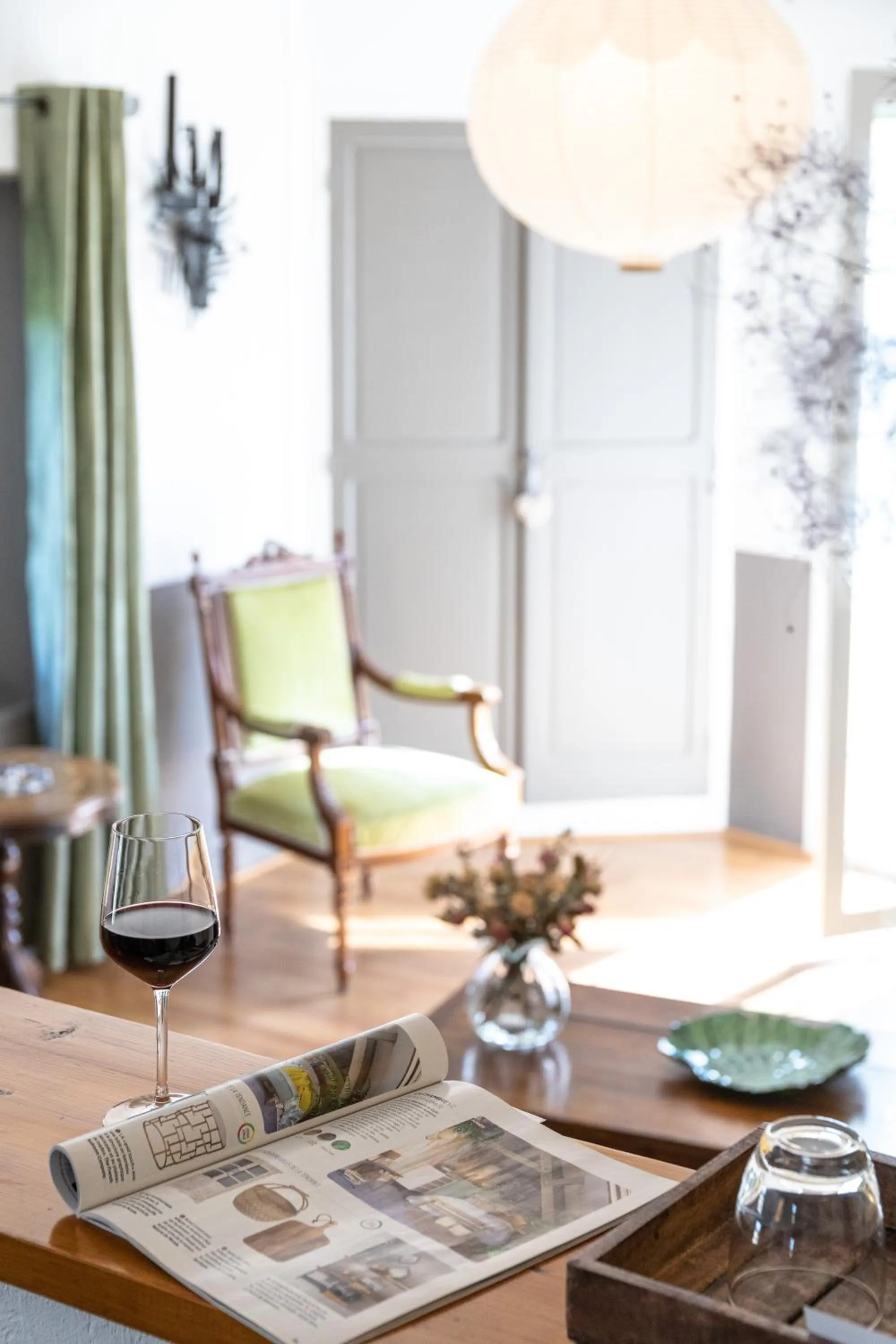 Living room in La Bastide de Canaules