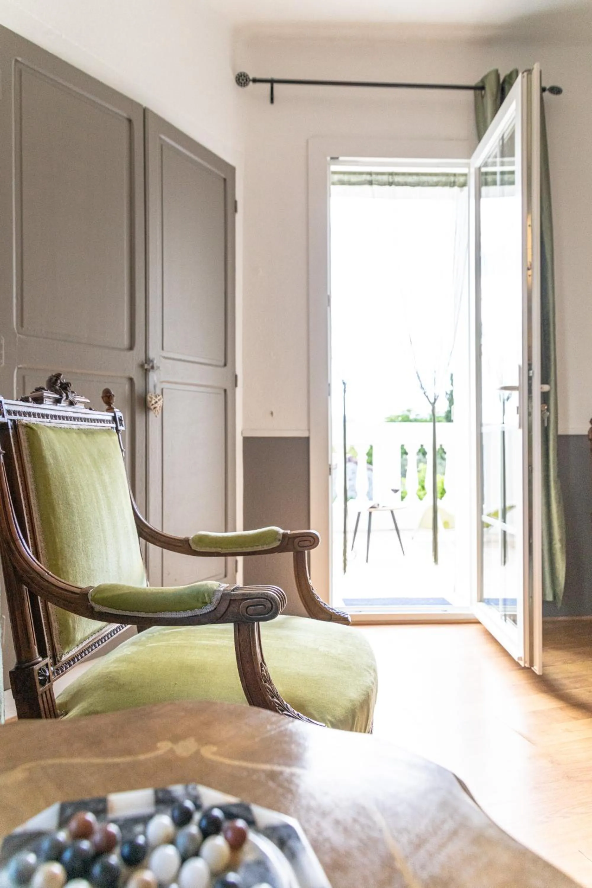 Living room in La Bastide de Canaules