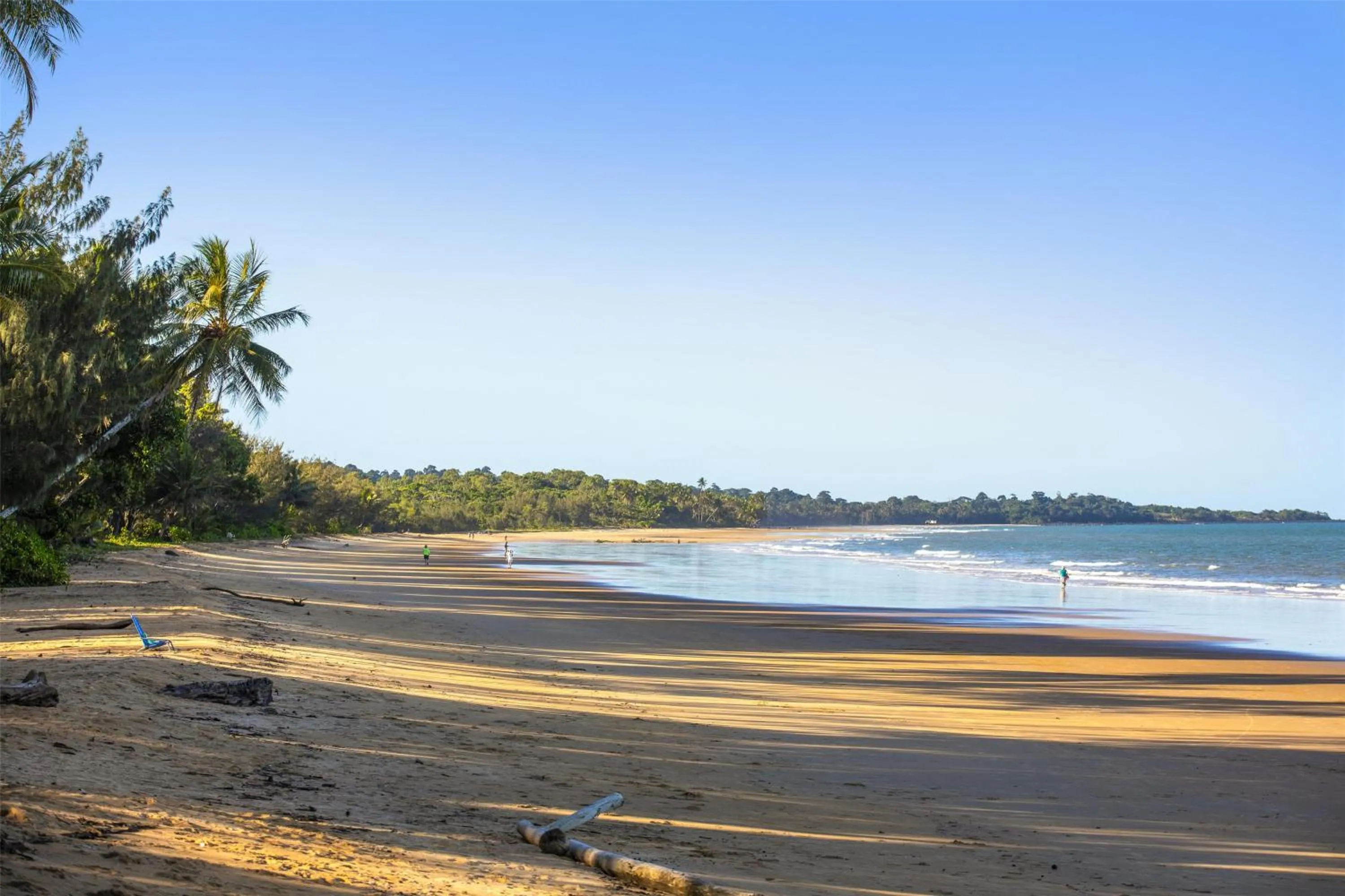 Beach in Nightelier Mission Beach