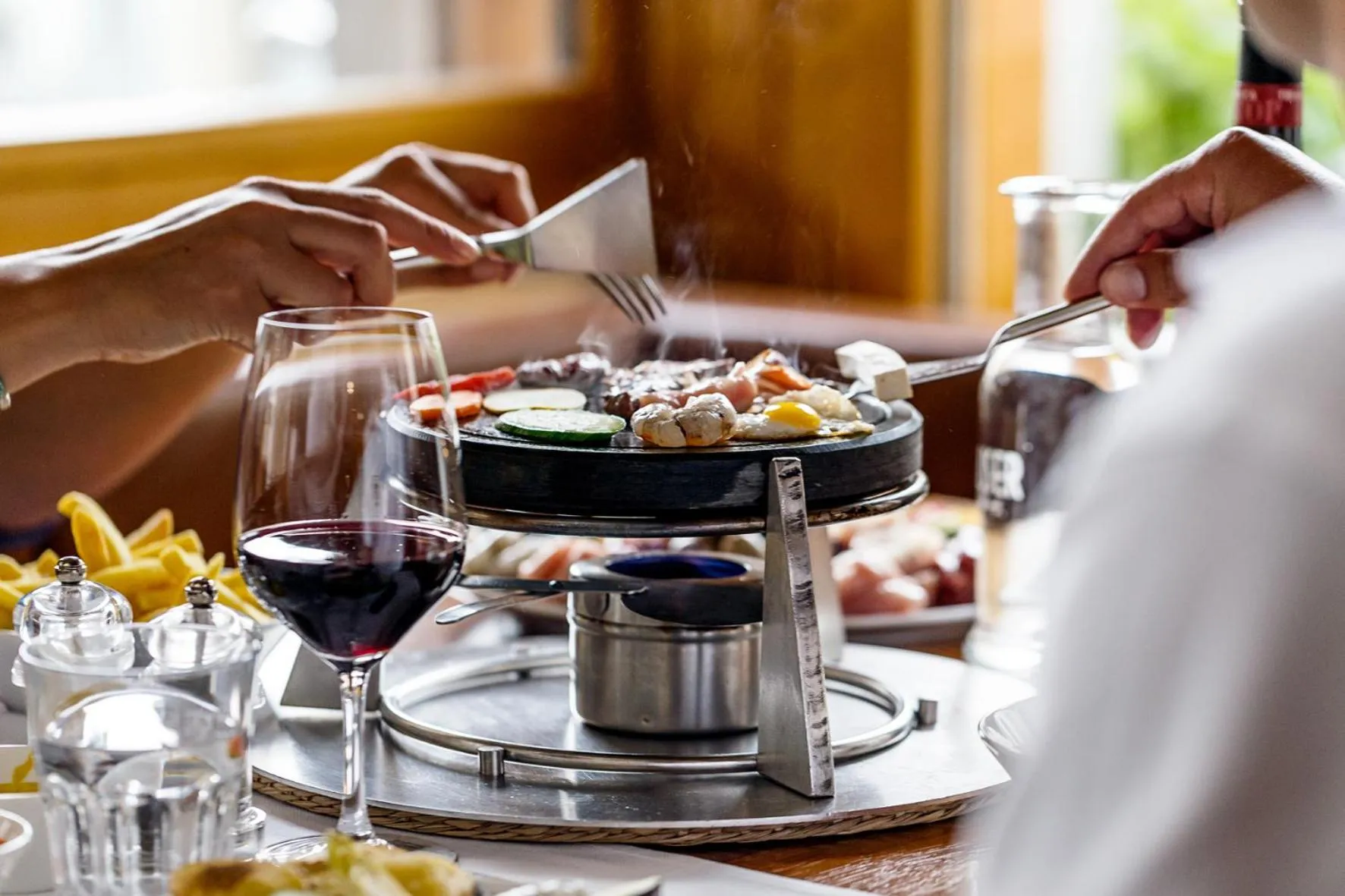 Restaurant/places to eat in Hauser Hotel St. Moritz