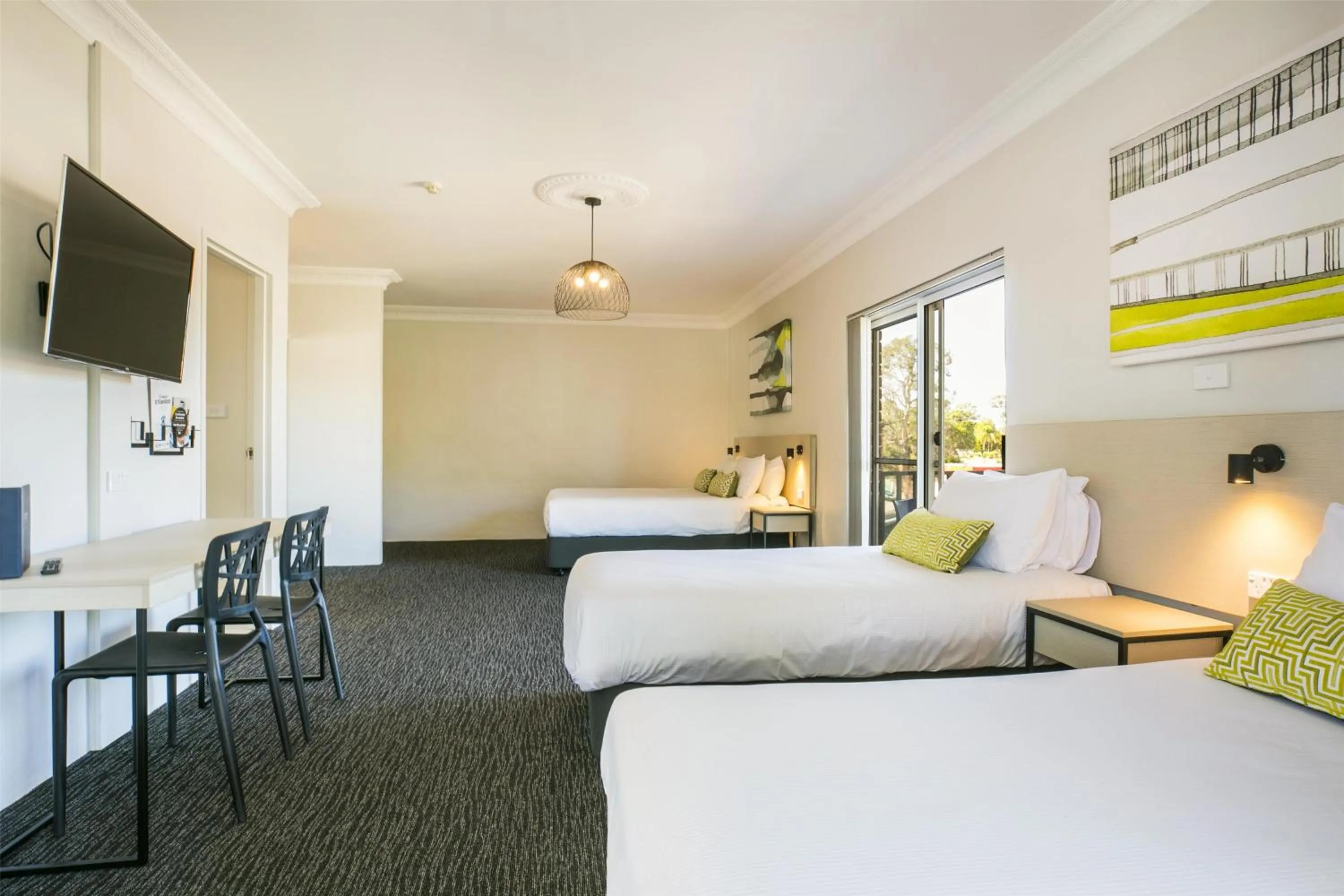 Bedroom, Bed in Nightcap at Blue Cattle Dog Hotel