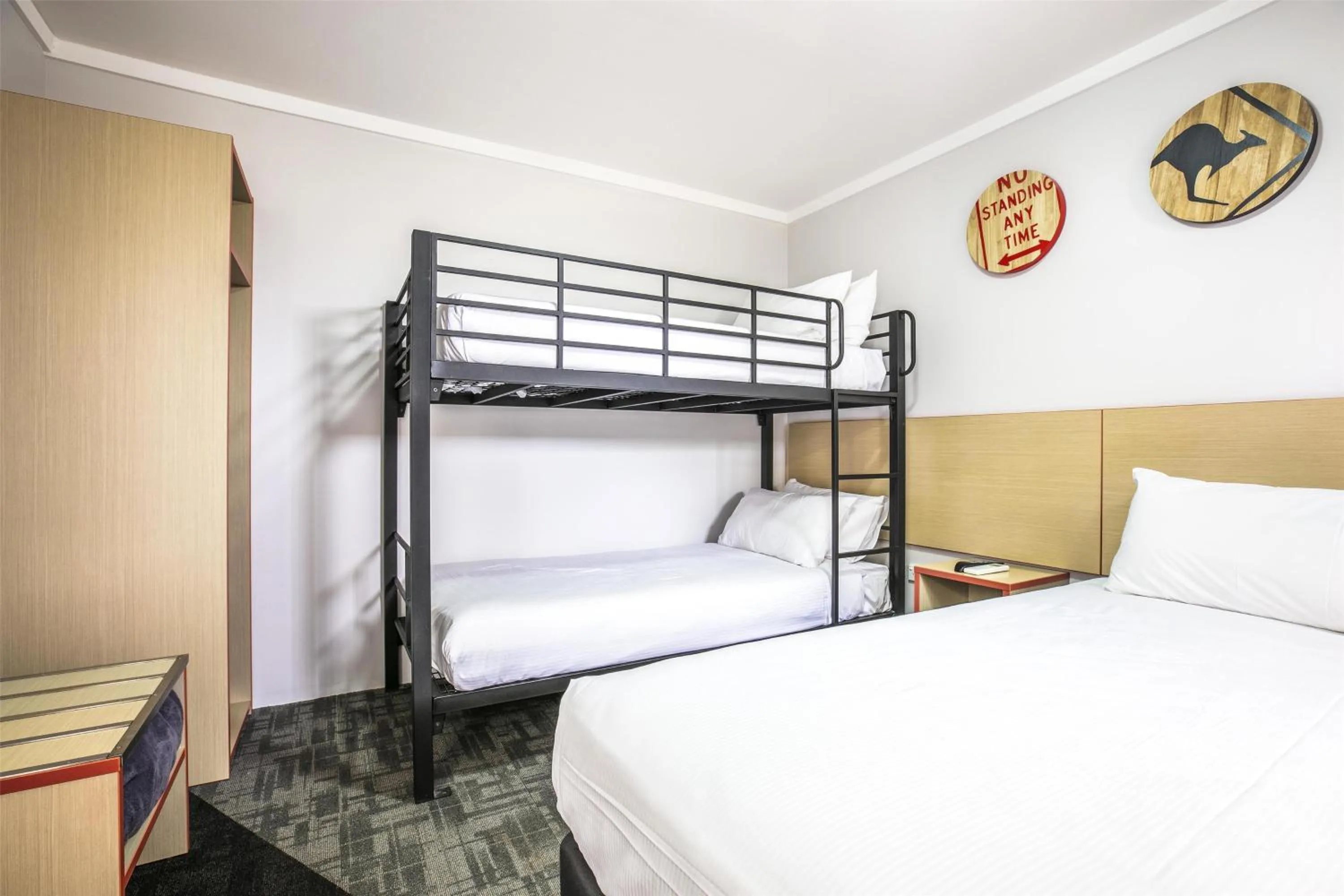 Bedroom, Bed in Nightcap at Jamison Hotel