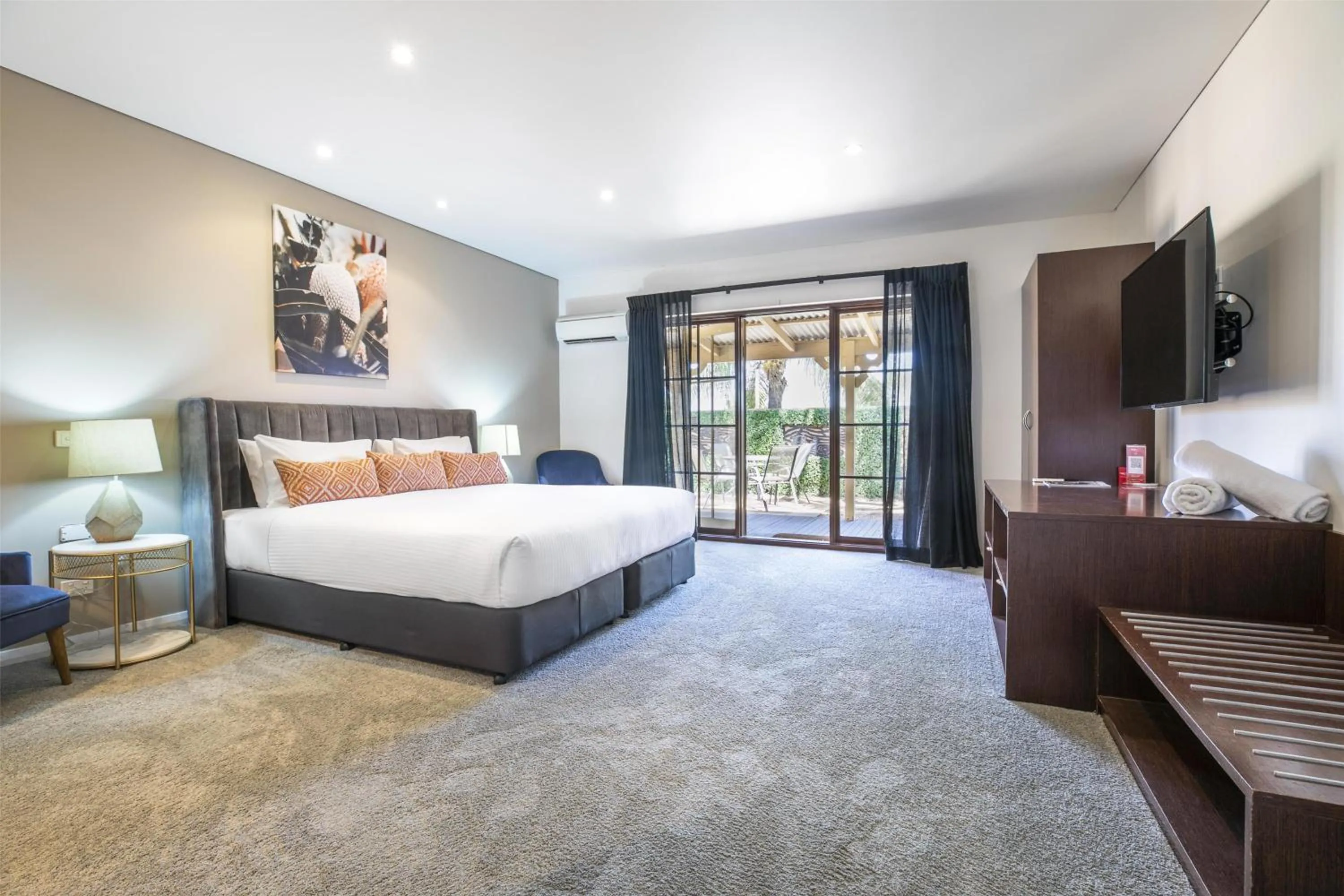 Bedroom, Bed in Nightcap at Macquarie Inn