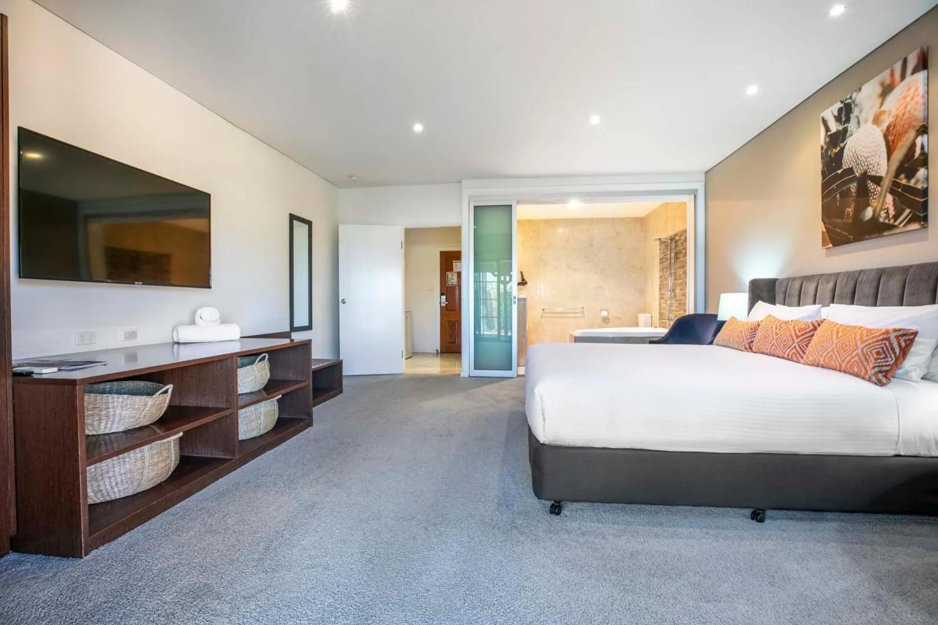 Bed in Nightcap at Macquarie Inn