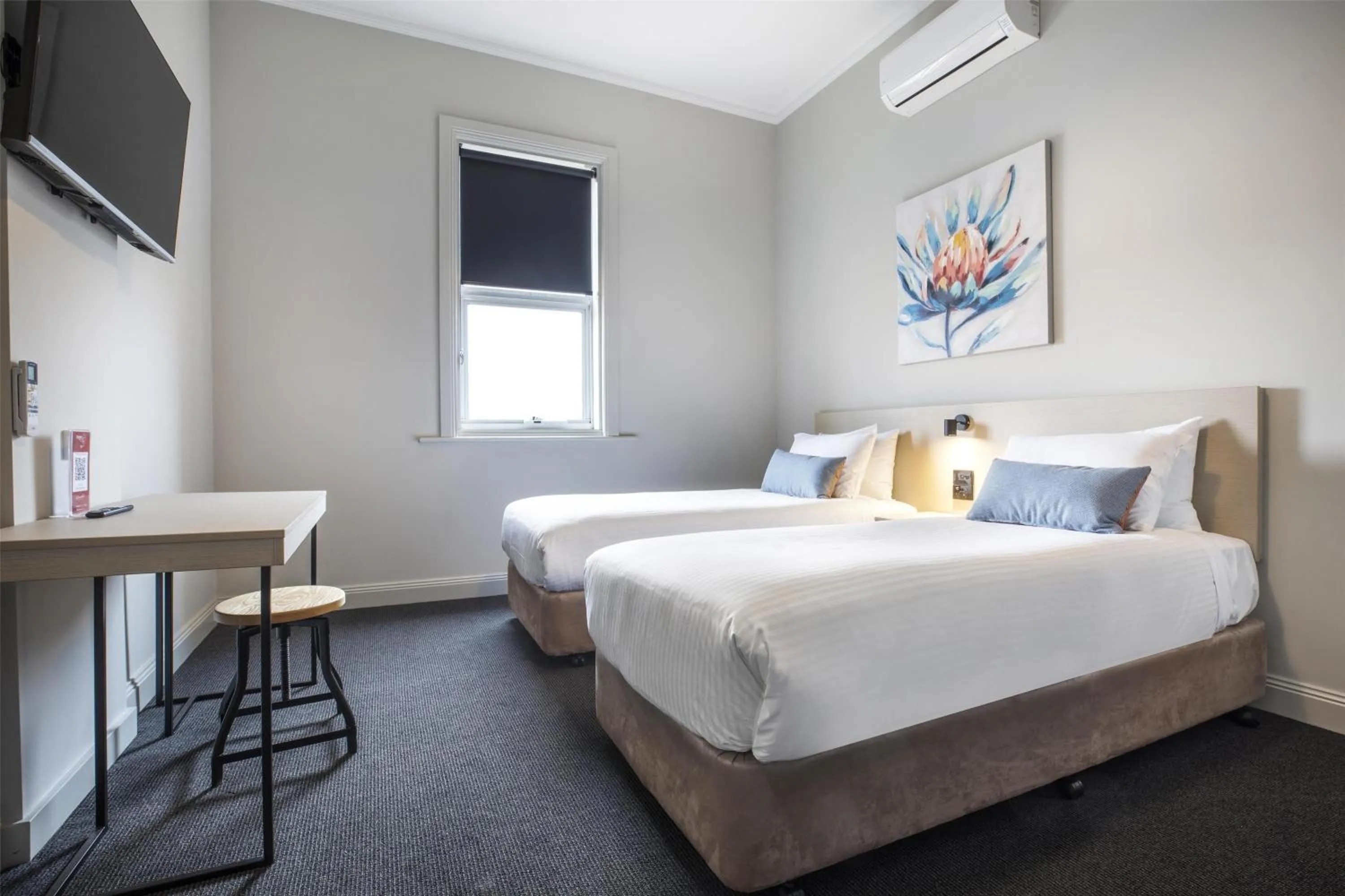 Bedroom, Bed in Nightcap at Federal Hotel Mt Gambier