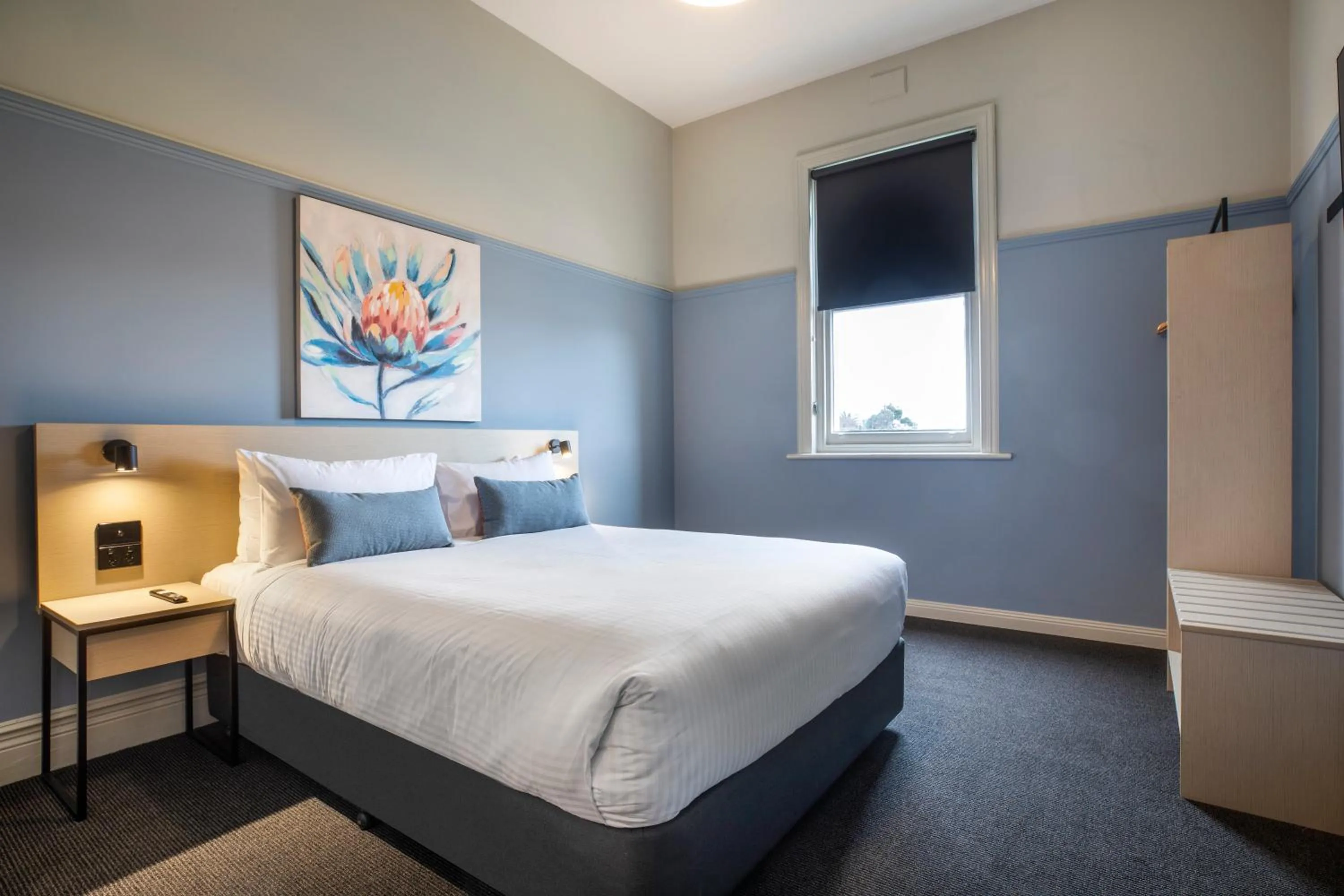 Bedroom, Bed in Nightcap at Federal Hotel Mt Gambier