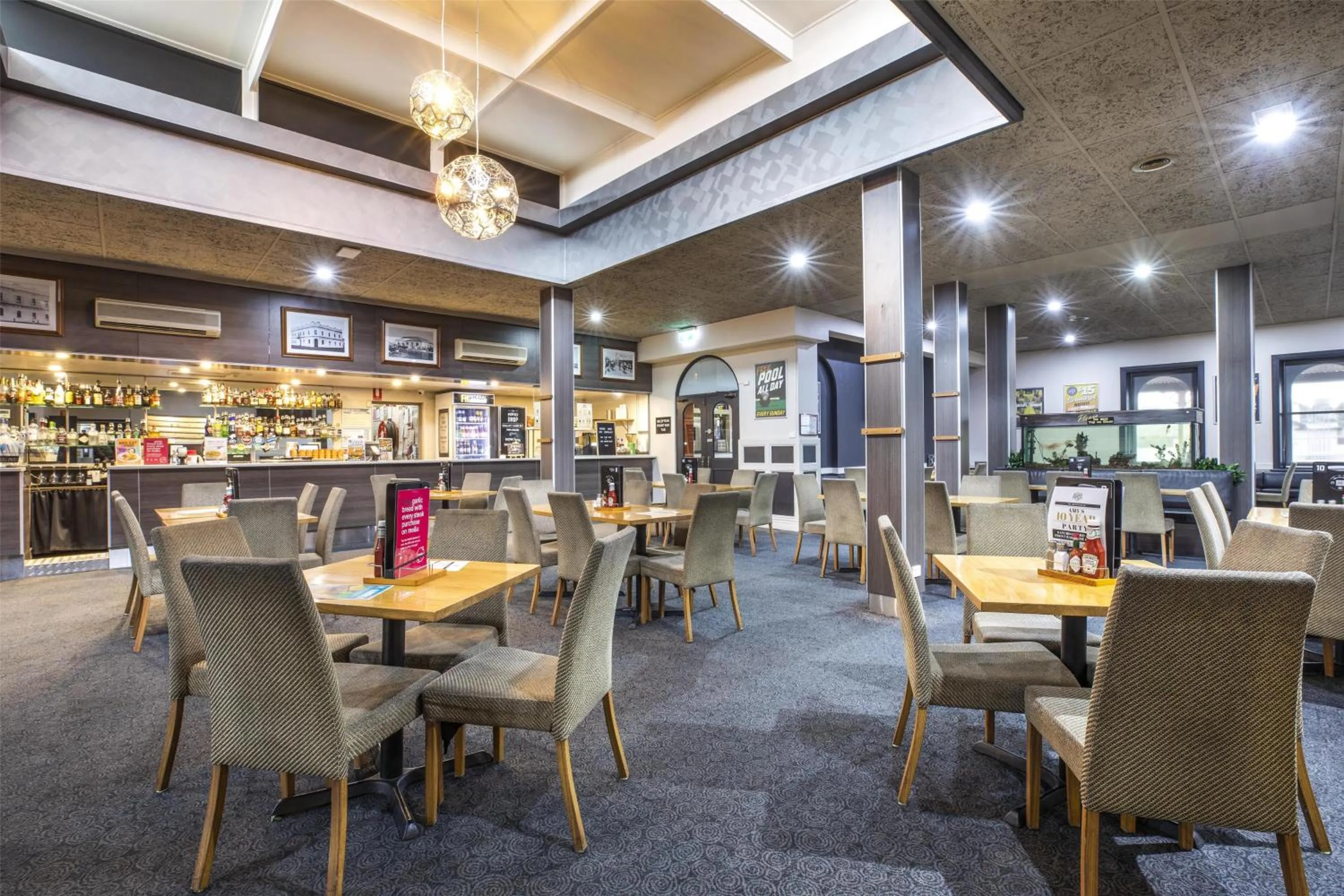Restaurant/places to eat in Nightcap at Federal Hotel Mt Gambier