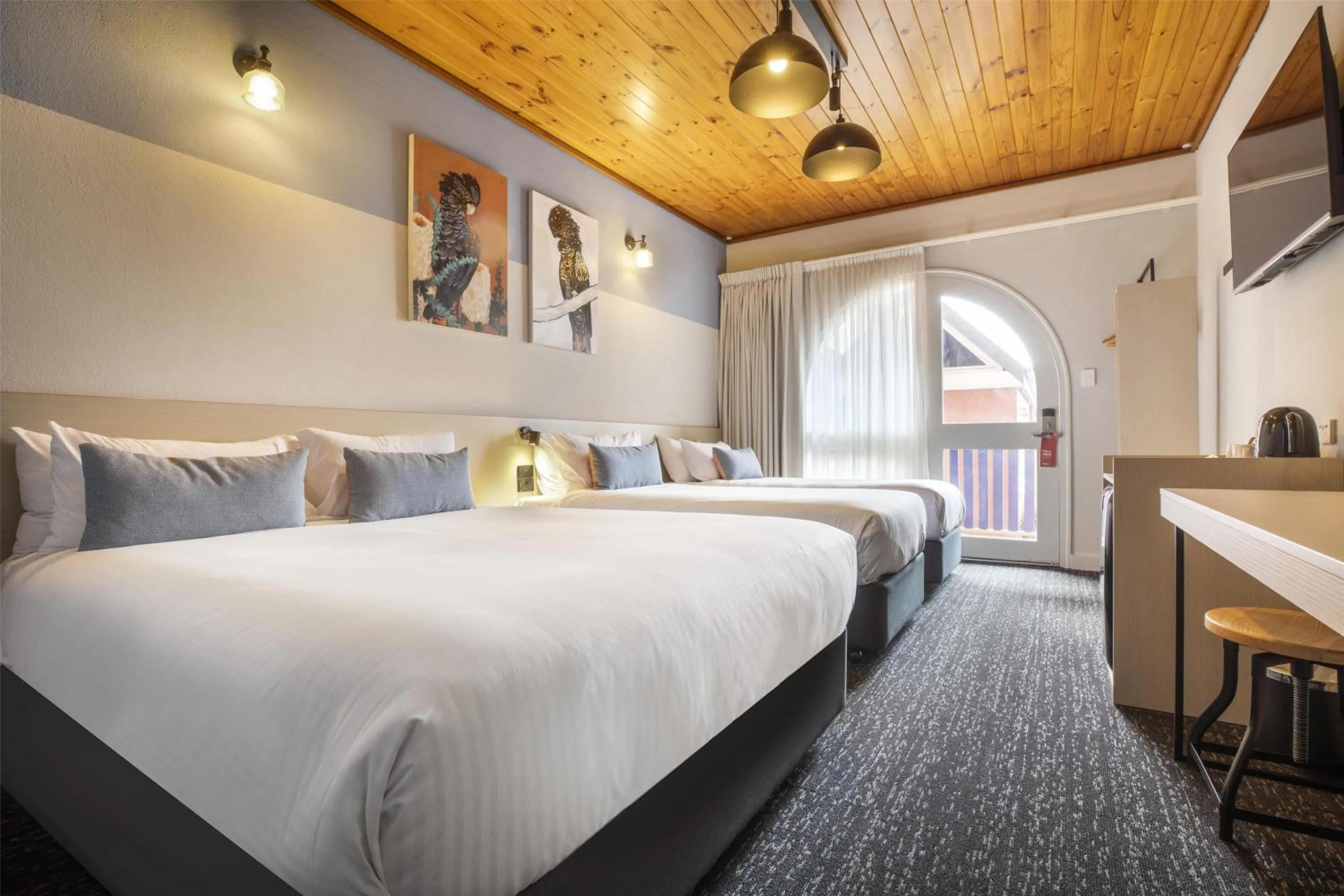 Bedroom, Bed in Nightcap at Federal Hotel Mt Gambier