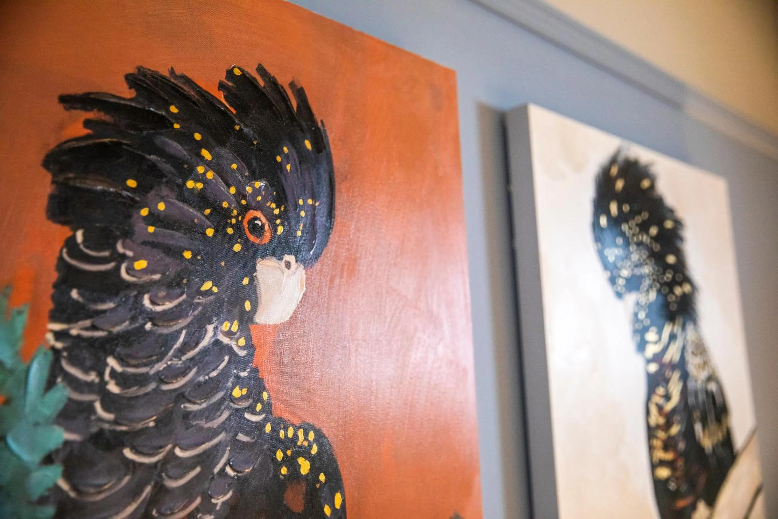 Decorative detail in Nightcap at Federal Hotel Mt Gambier