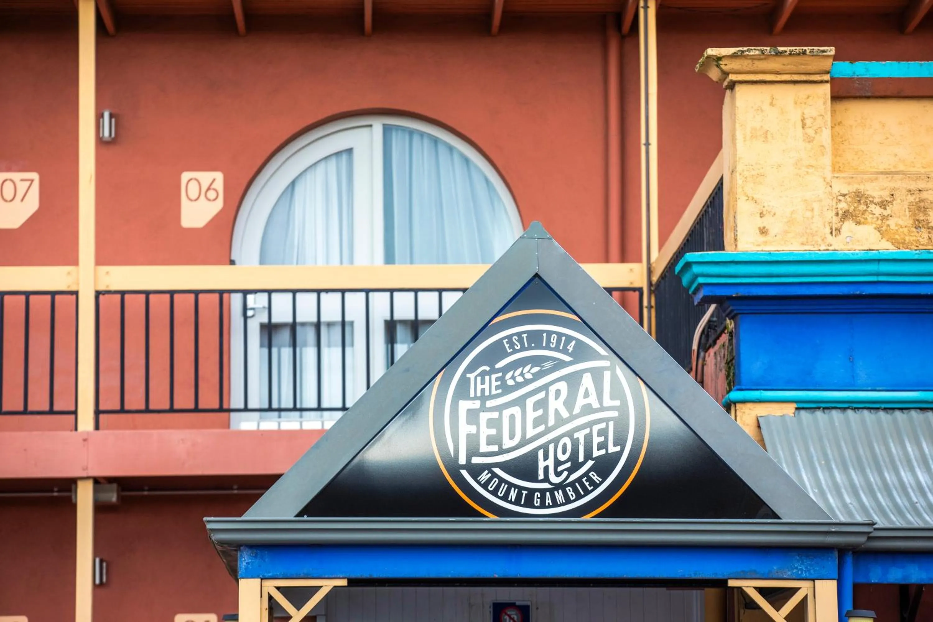 Property logo or sign in Nightcap at Federal Hotel Mt Gambier