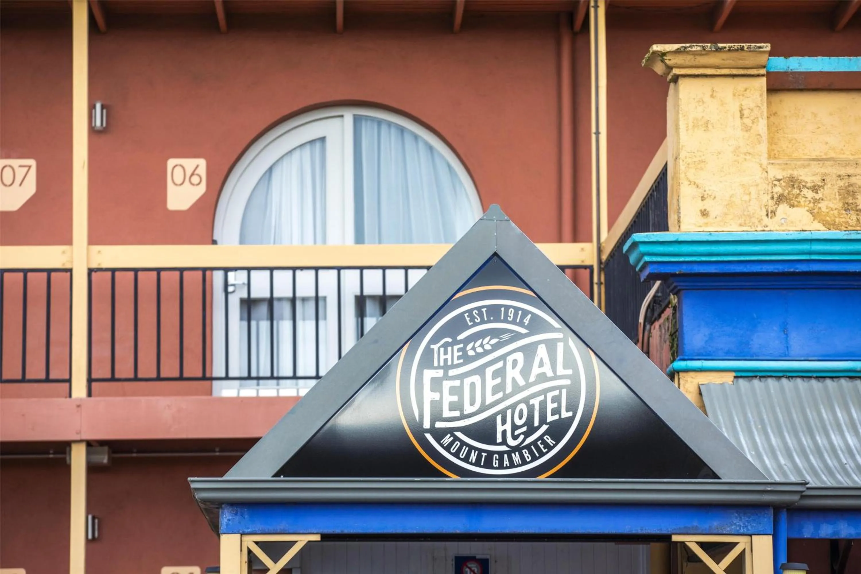 Property building in Nightcap at Federal Hotel Mt Gambier