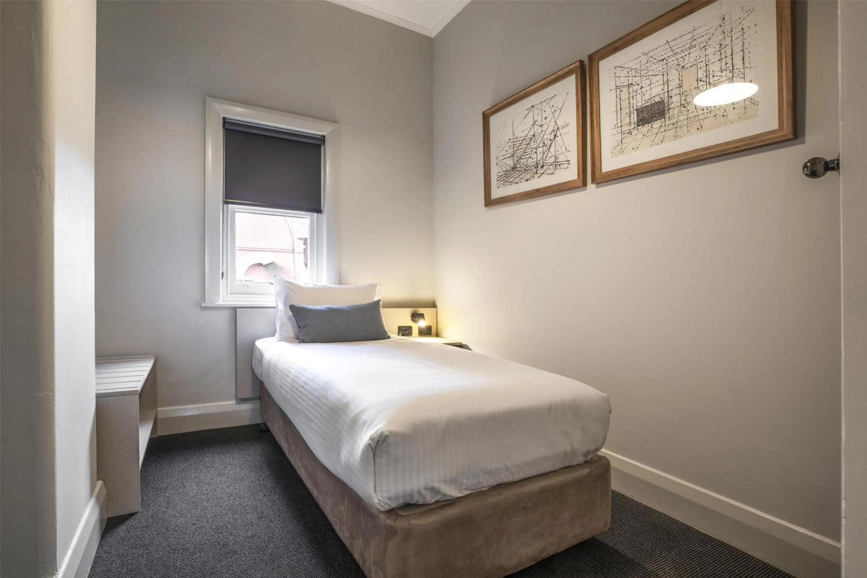 Bedroom, Bed in Nightcap at Federal Hotel Mt Gambier