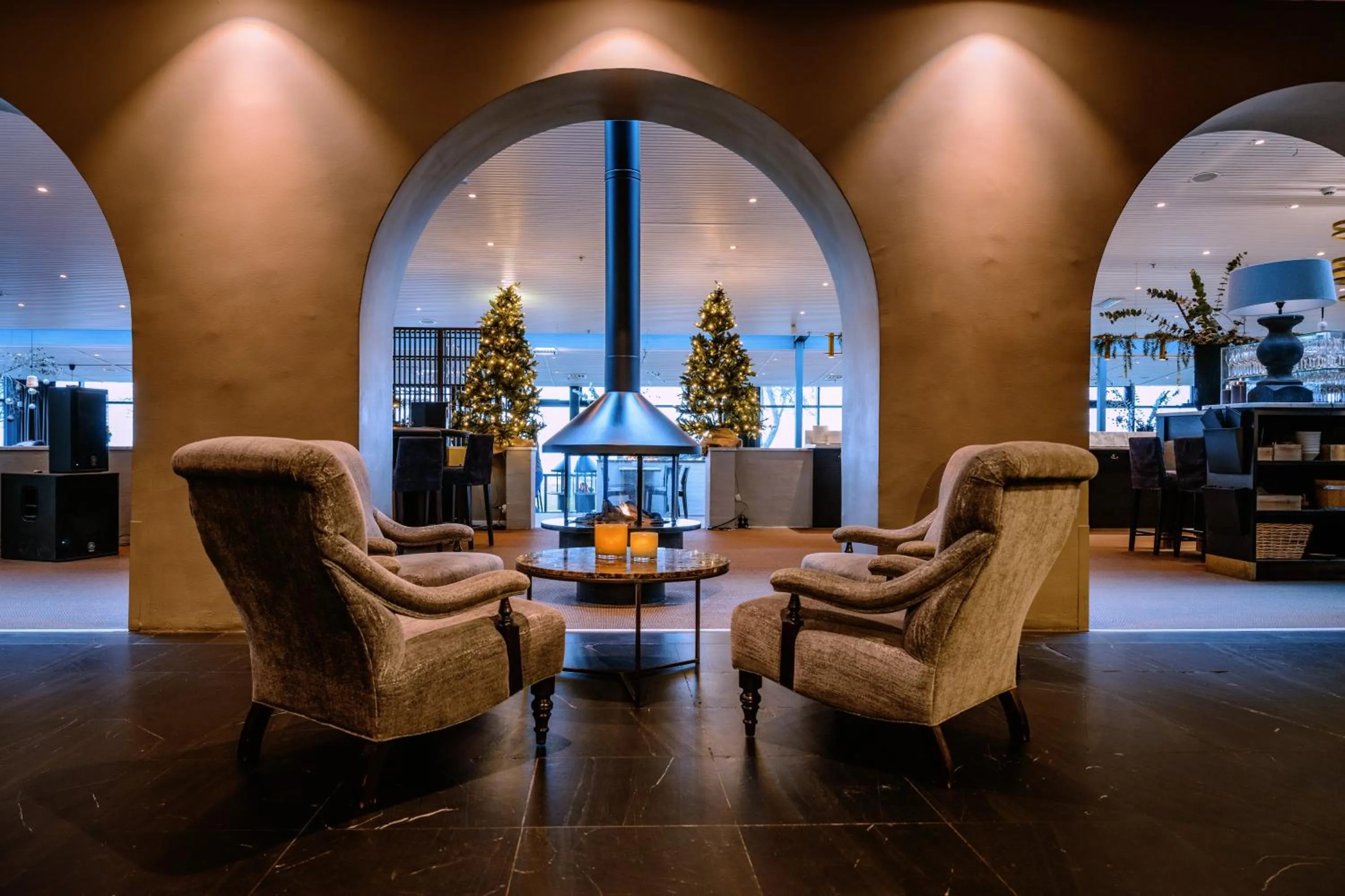 Restaurant/places to eat in Hotel Skansen Båstad