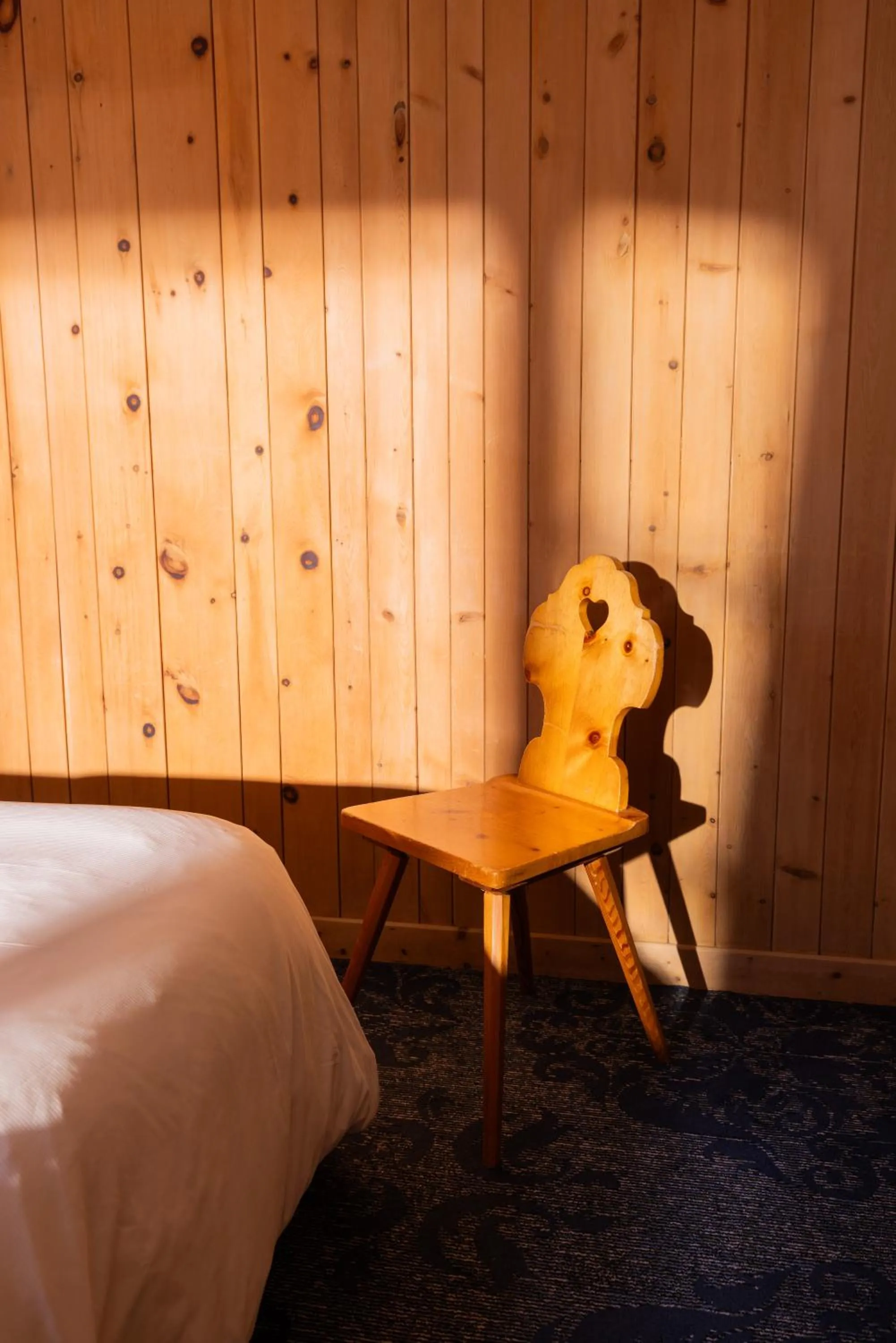 Bed in Hotel Chesa Rosatsch - Home of Food