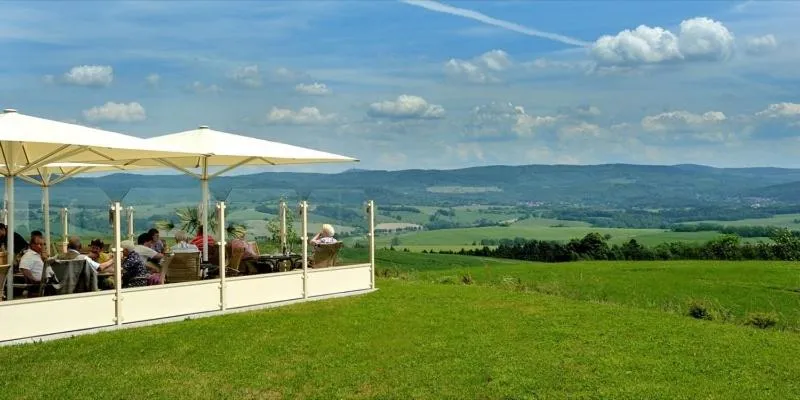 View (from property/room) in Panorama Hotel am Frankenstein