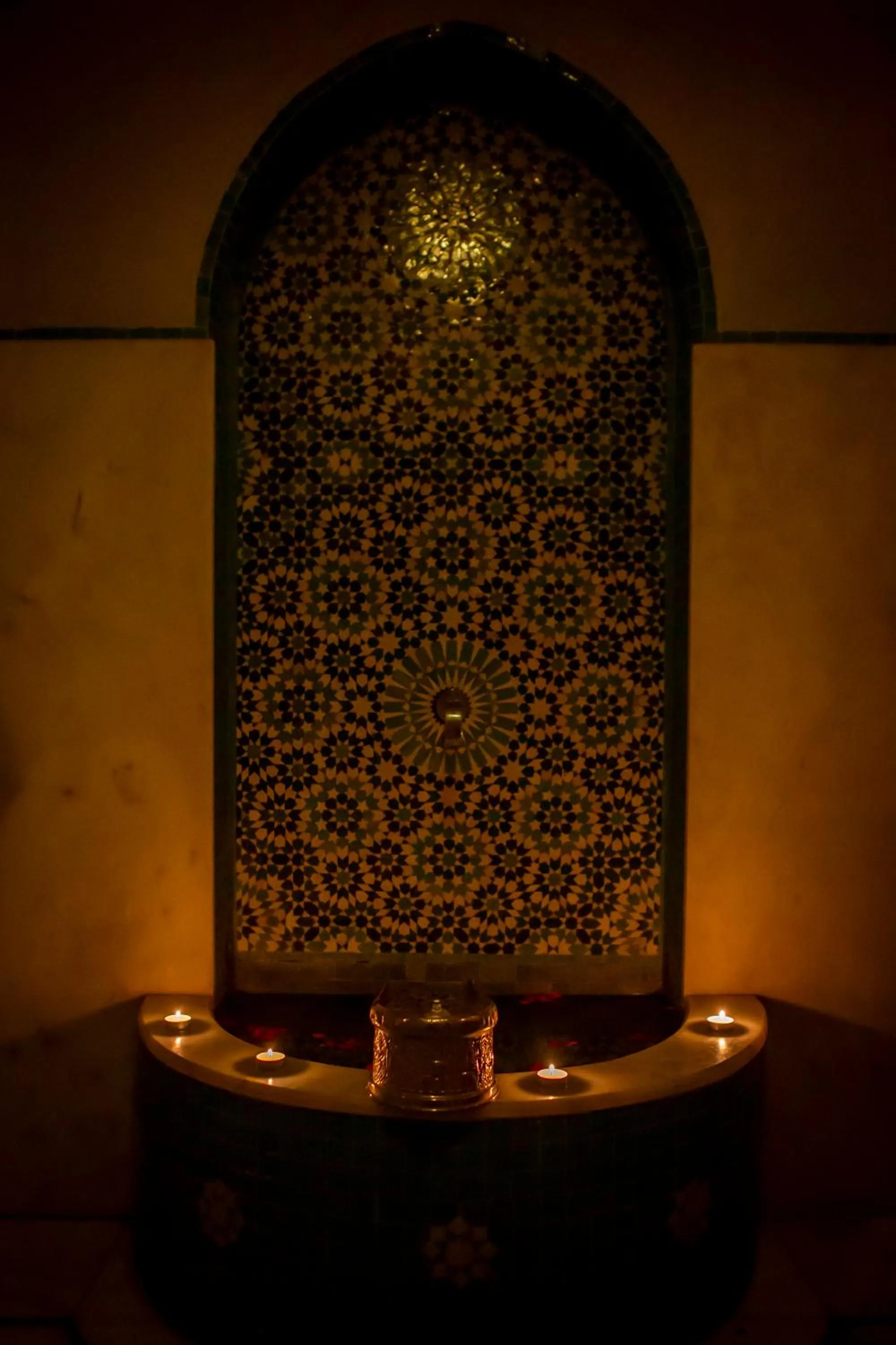 Steam room in Hotel Atlantic Agdal