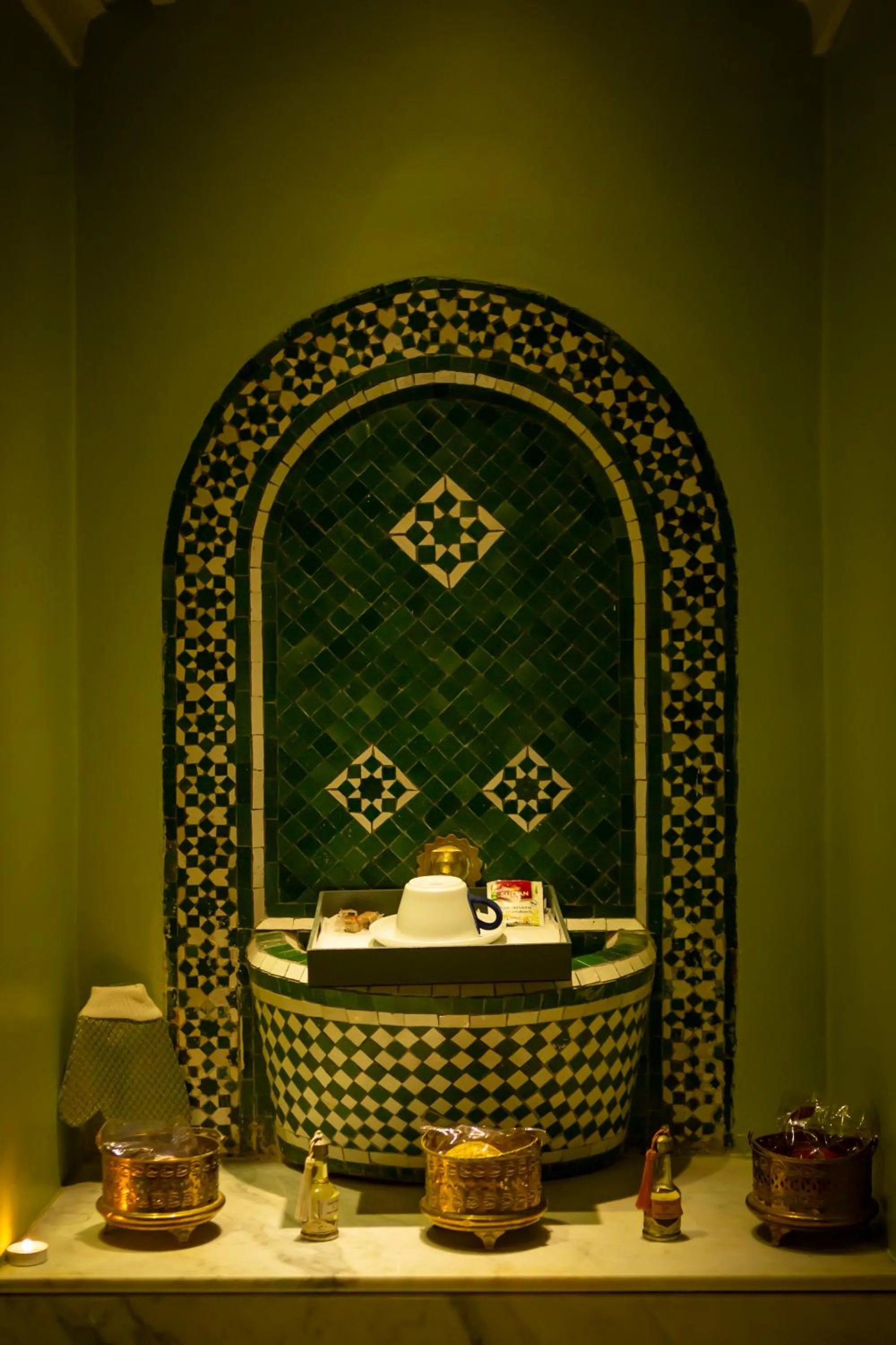 Steam room in Hotel Atlantic Agdal