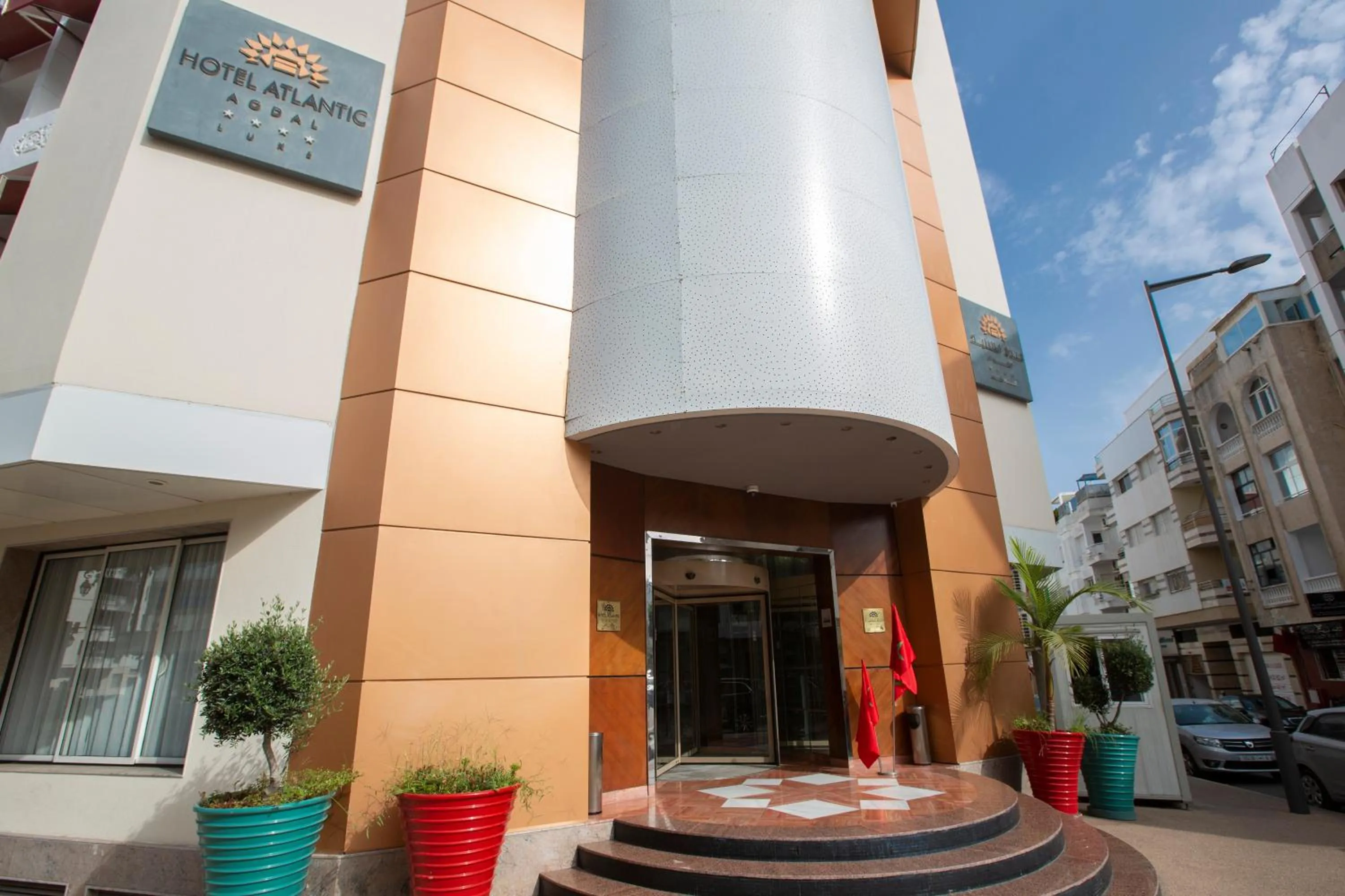 Quiet street view in Hotel Atlantic Agdal