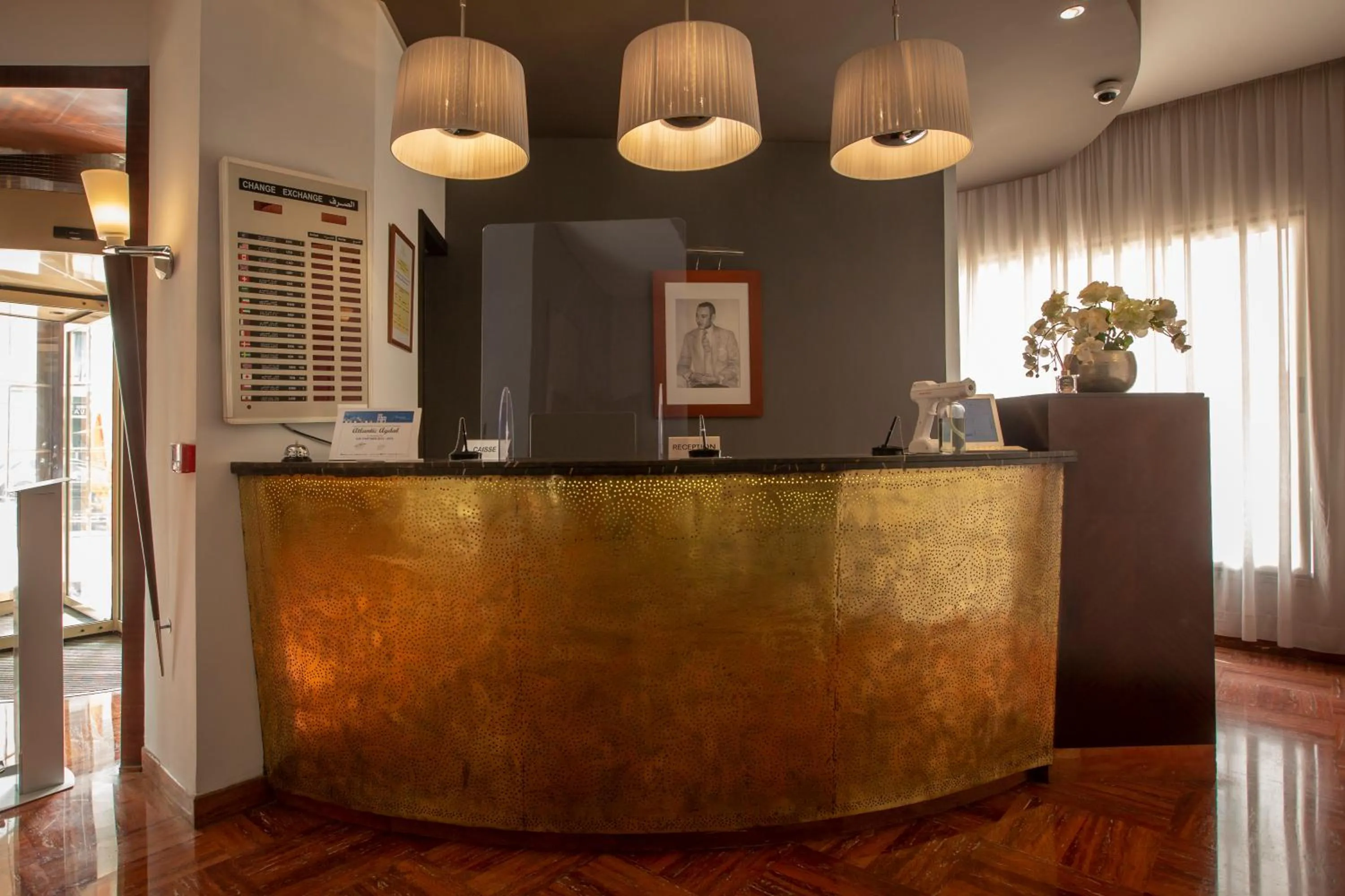 Lobby or reception in Hotel Atlantic Agdal