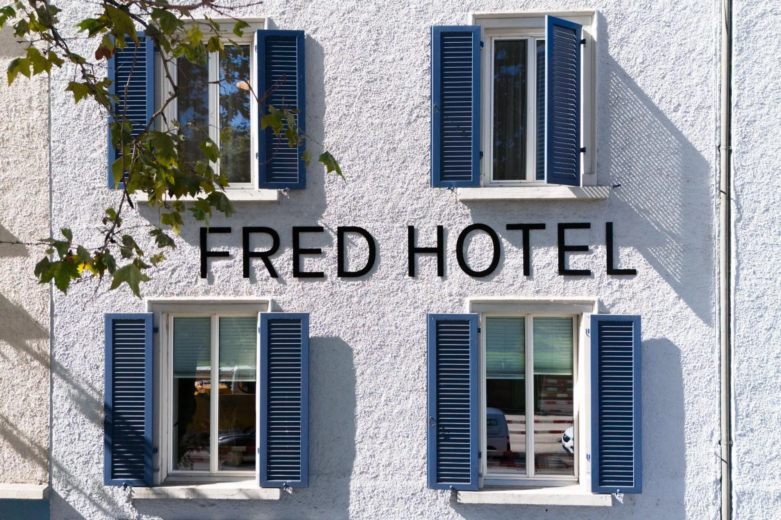 Property building in Fred Hotel Zürich Hauptbahnhof