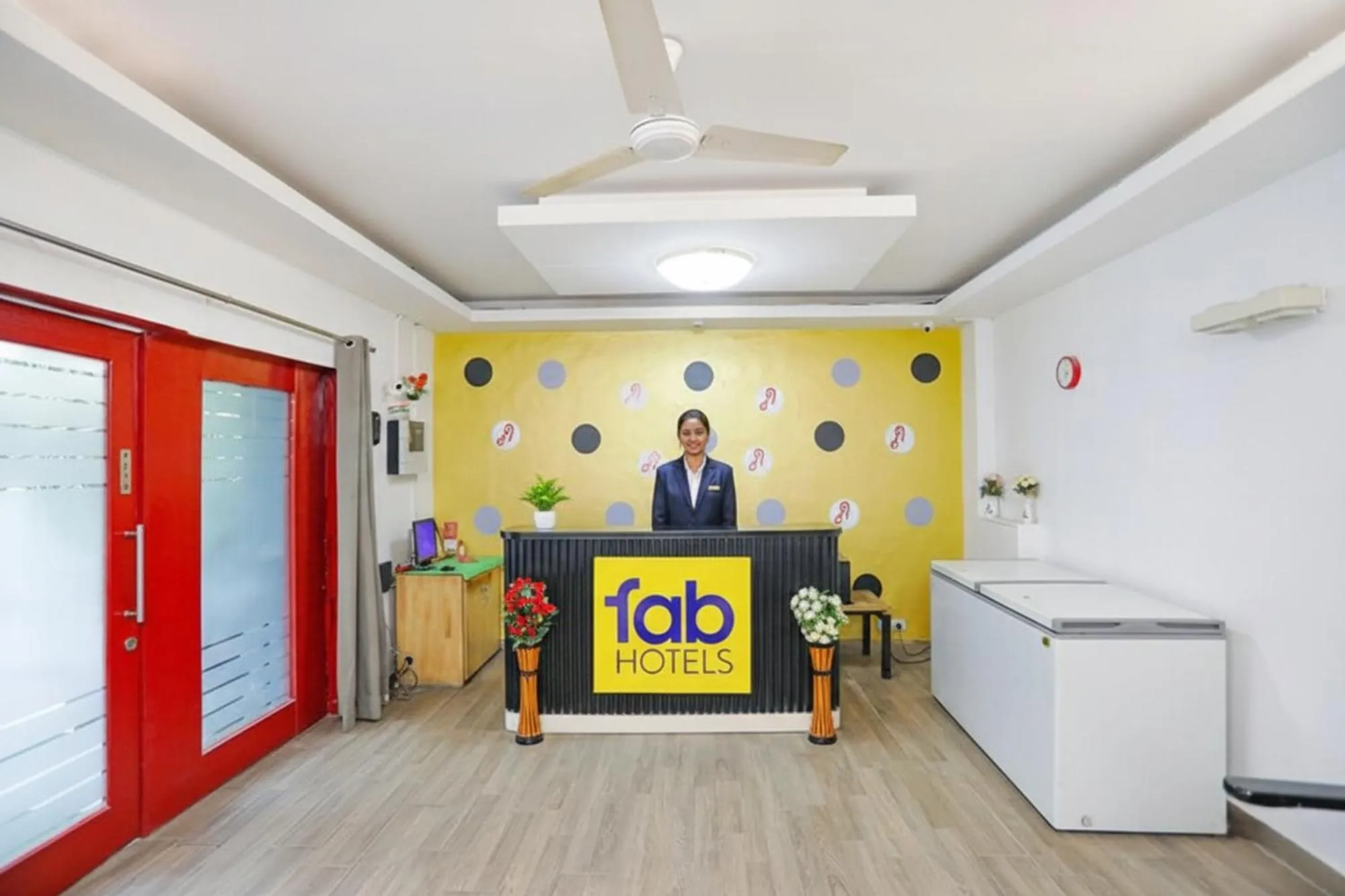 Lobby or reception in FabHotel F9 Sector 51