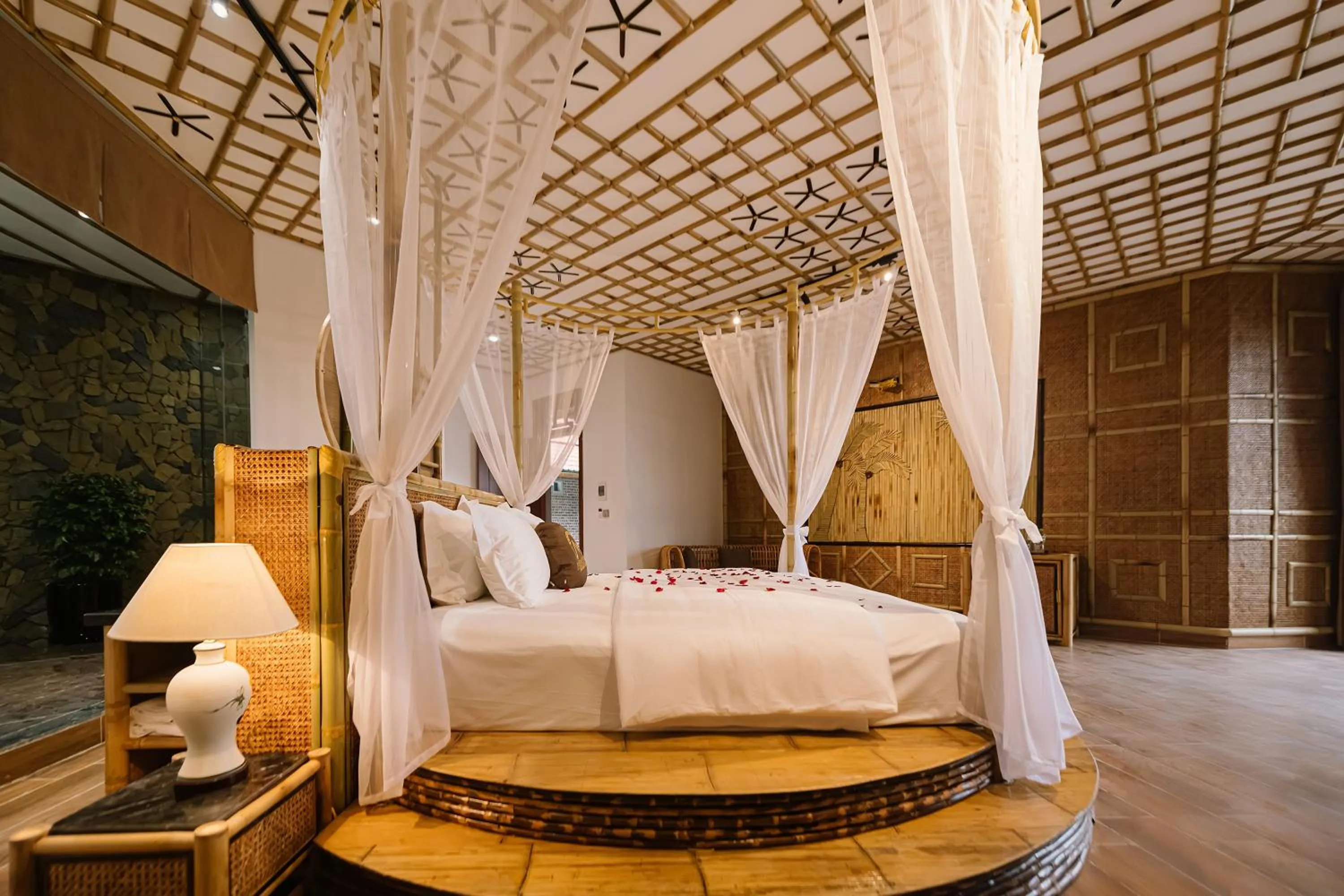 Bedroom, Bed in Memorina Ninh Binh Resort