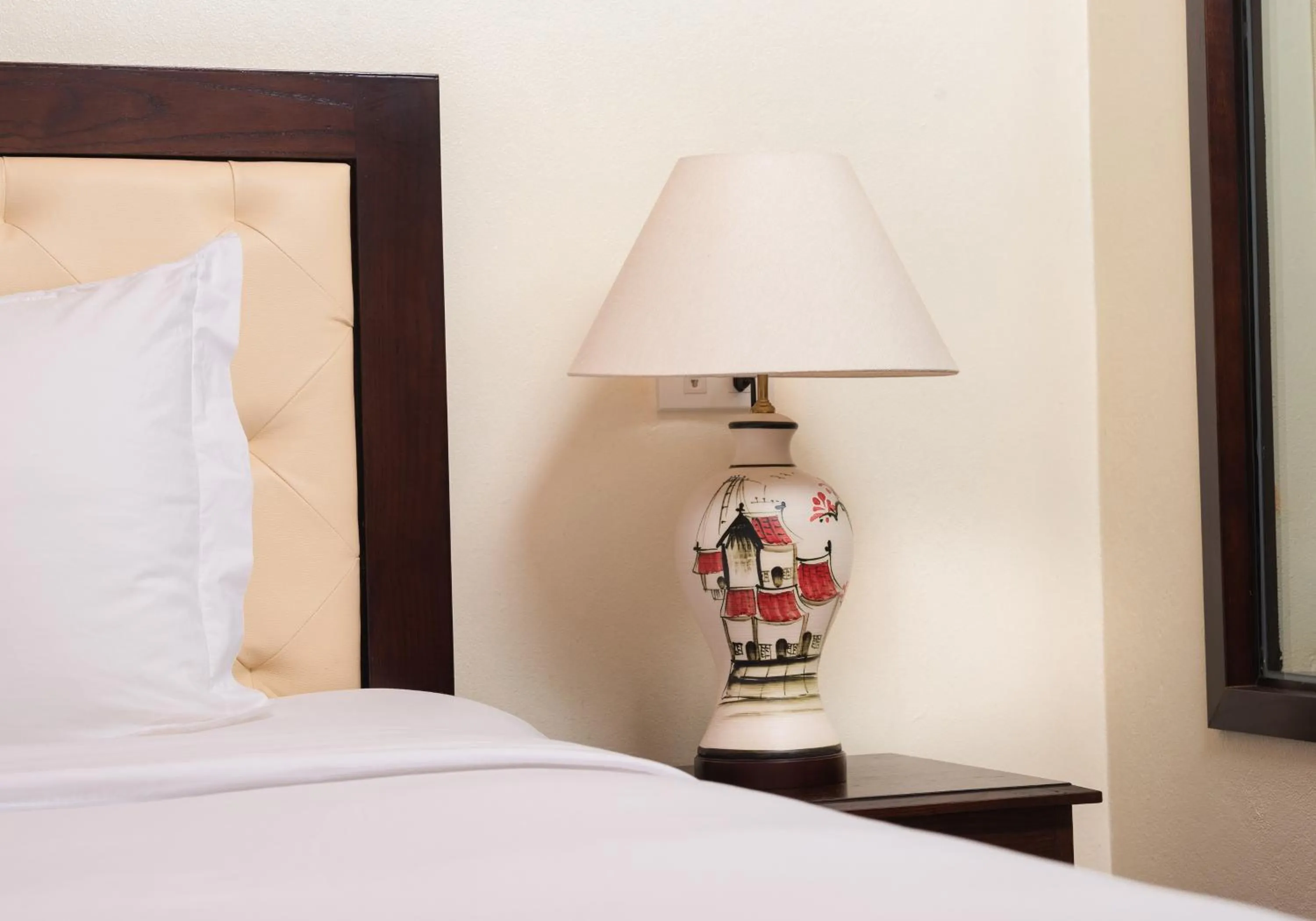 Bed in Memorina Ninh Binh Resort