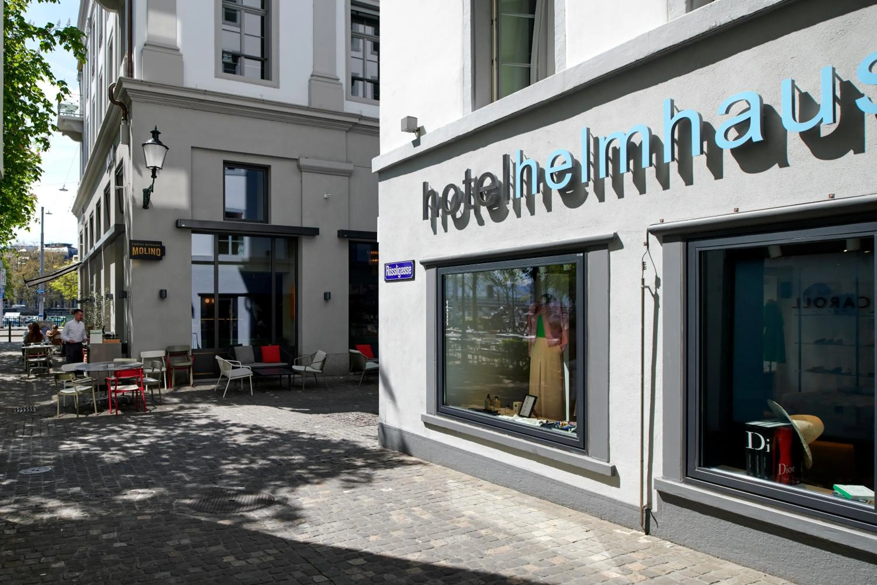 Property building in Boutique Hotel Helmhaus Zürich