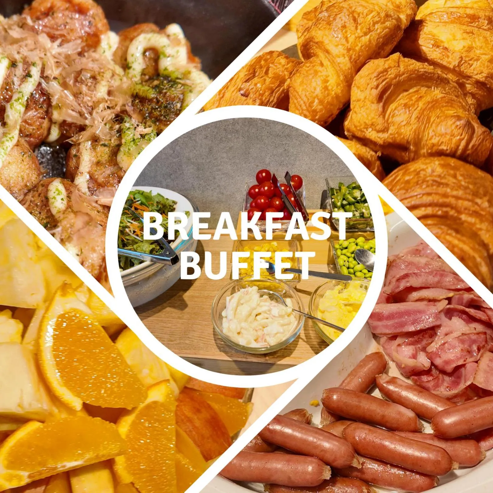 Buffet breakfast in Hotel S-Presso Central