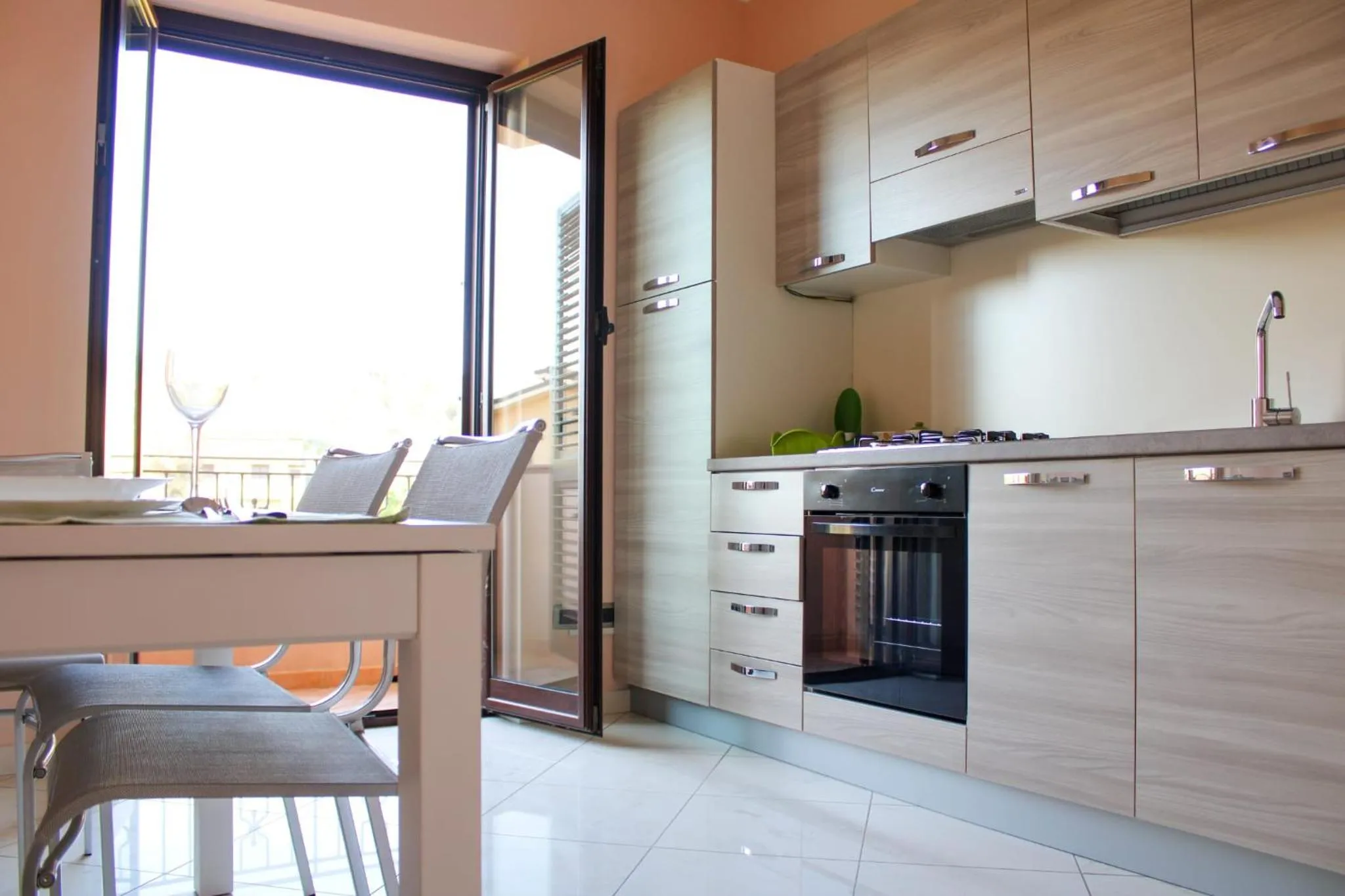 Kitchen or kitchenette in Magna Grecia B&B e Appartamenti