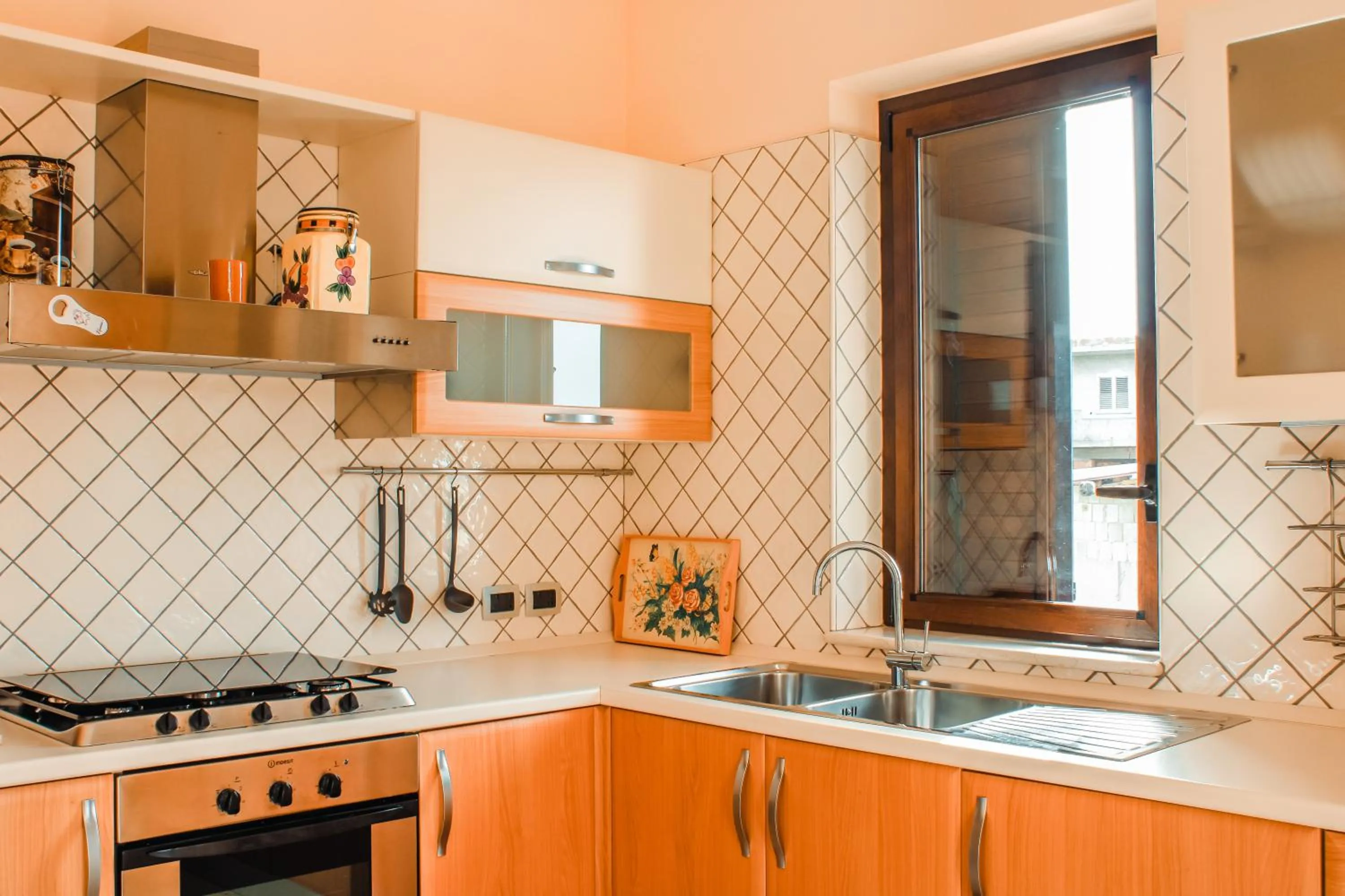 Kitchen or kitchenette in Magna Grecia B&B e Appartamenti