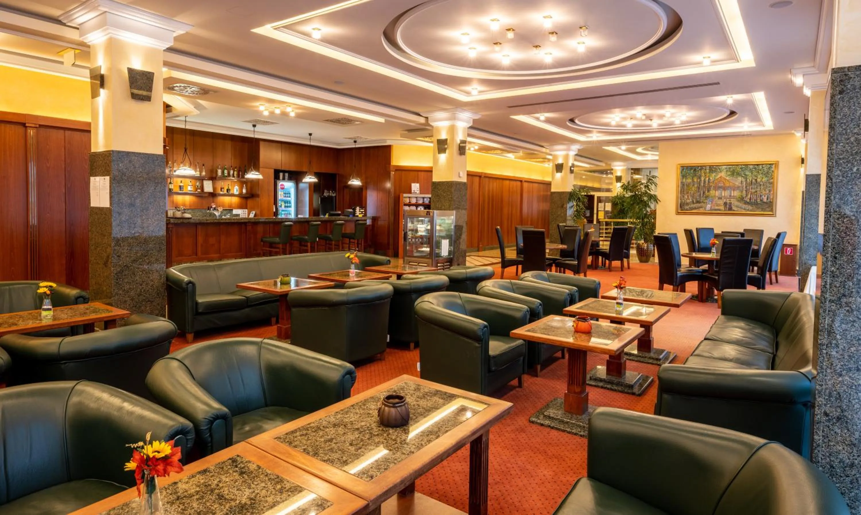 Lobby or reception in Kúpele Brusno - Kúpeľný hotel Poľana