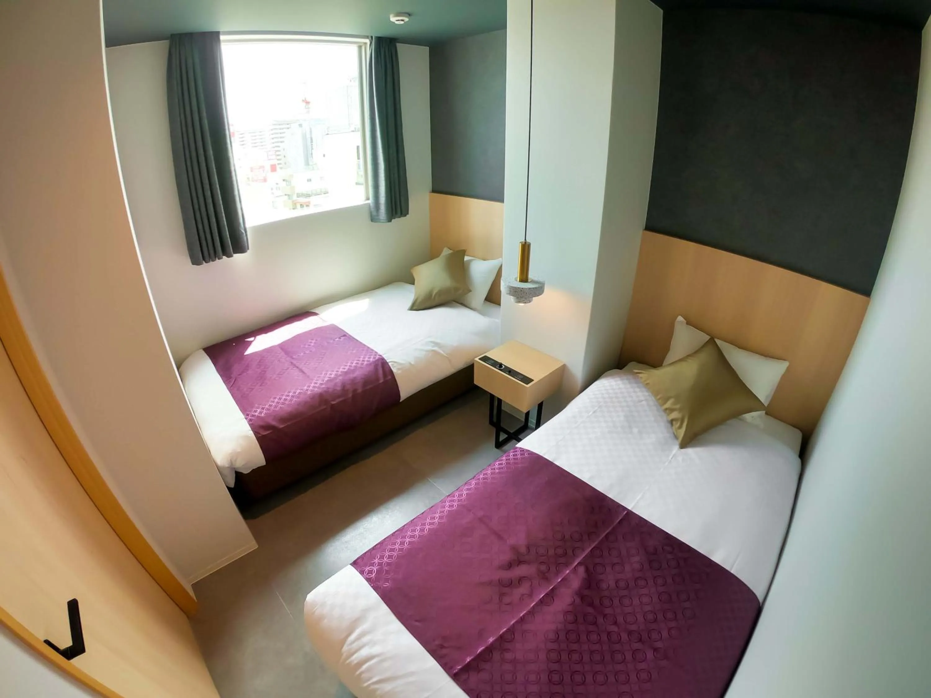 Bed in Hotel S-Presso South