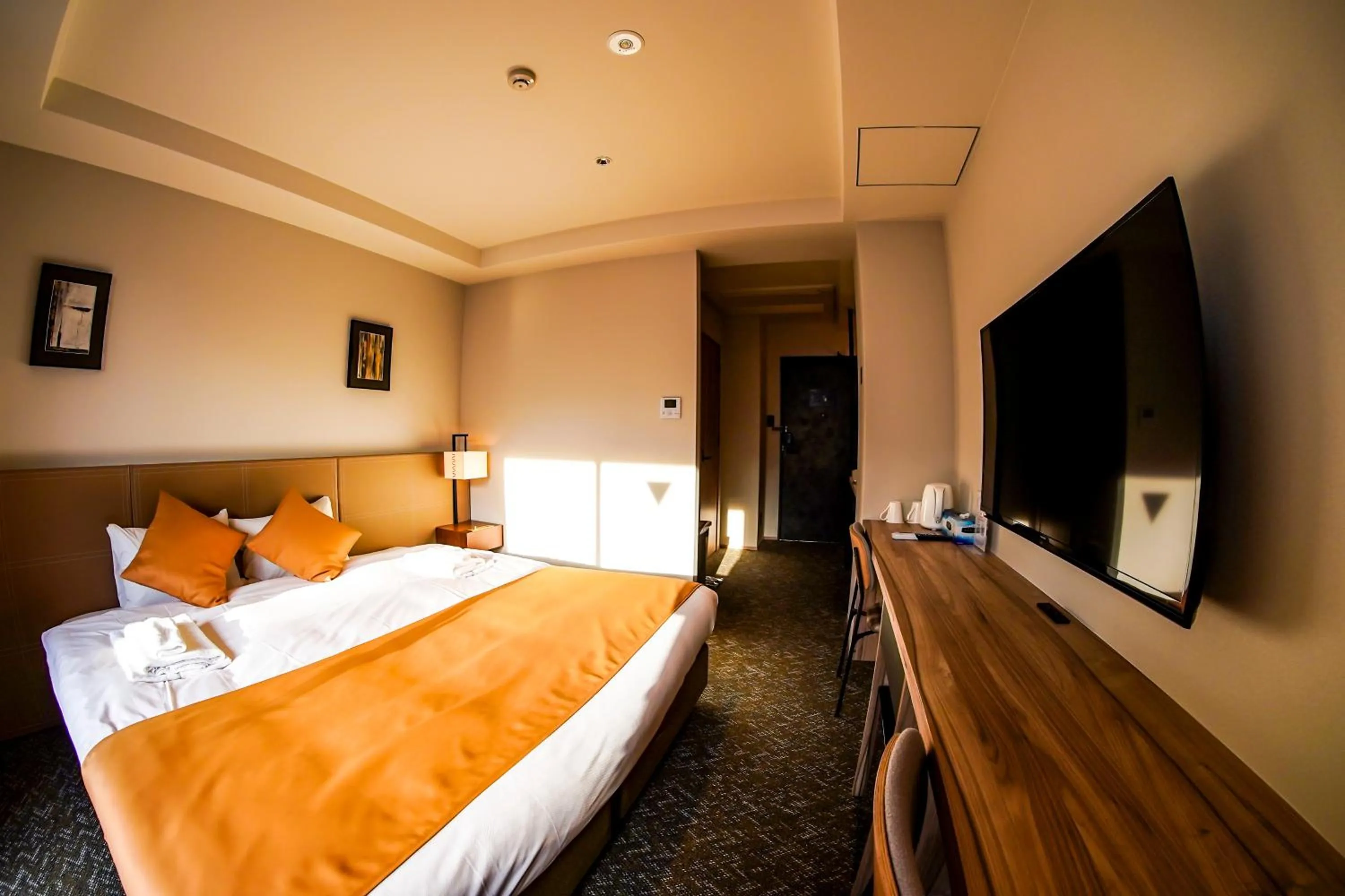 Bed in Hotel S-Presso South