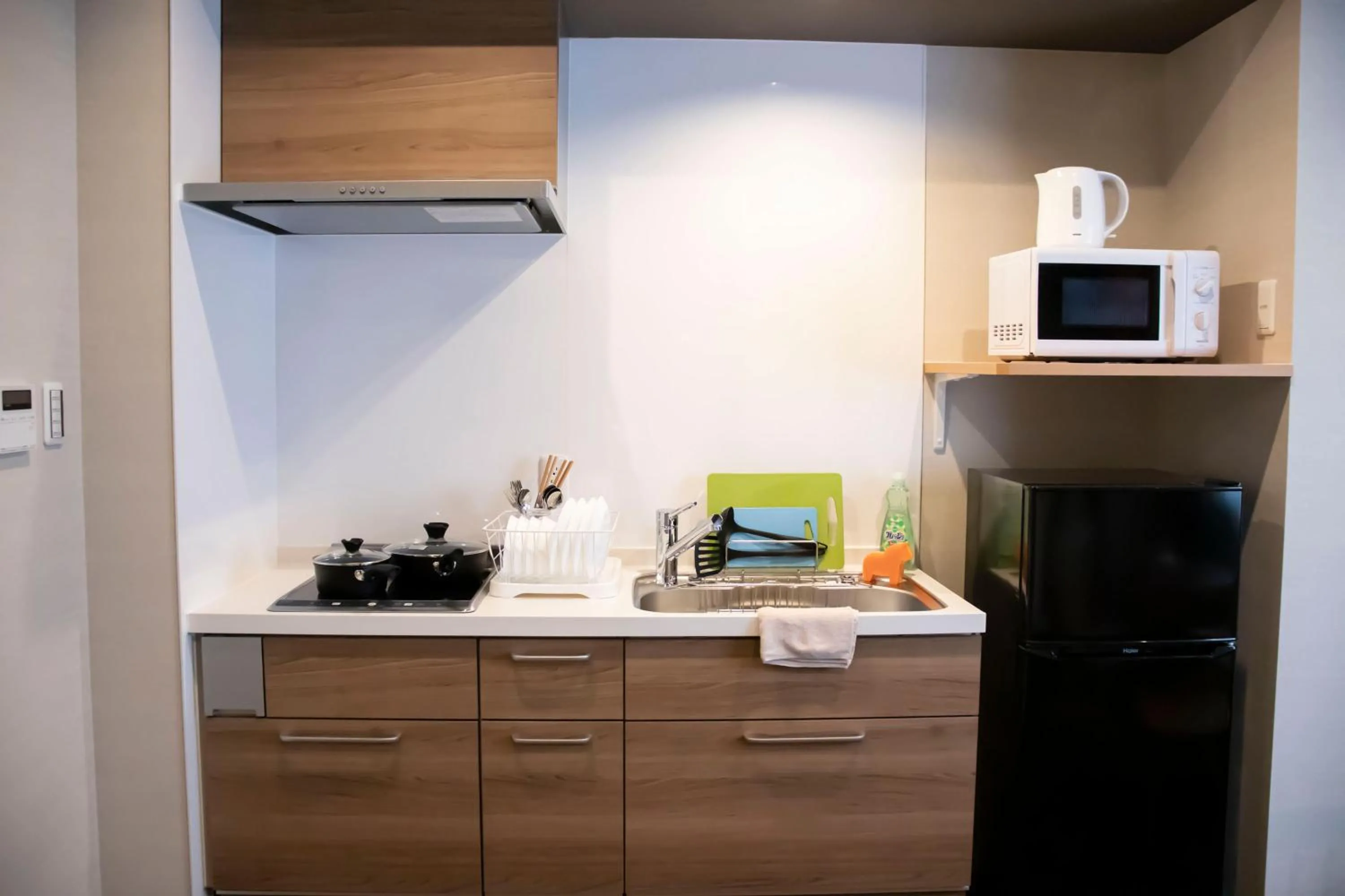 Kitchen or kitchenette in Hotel S-Presso West