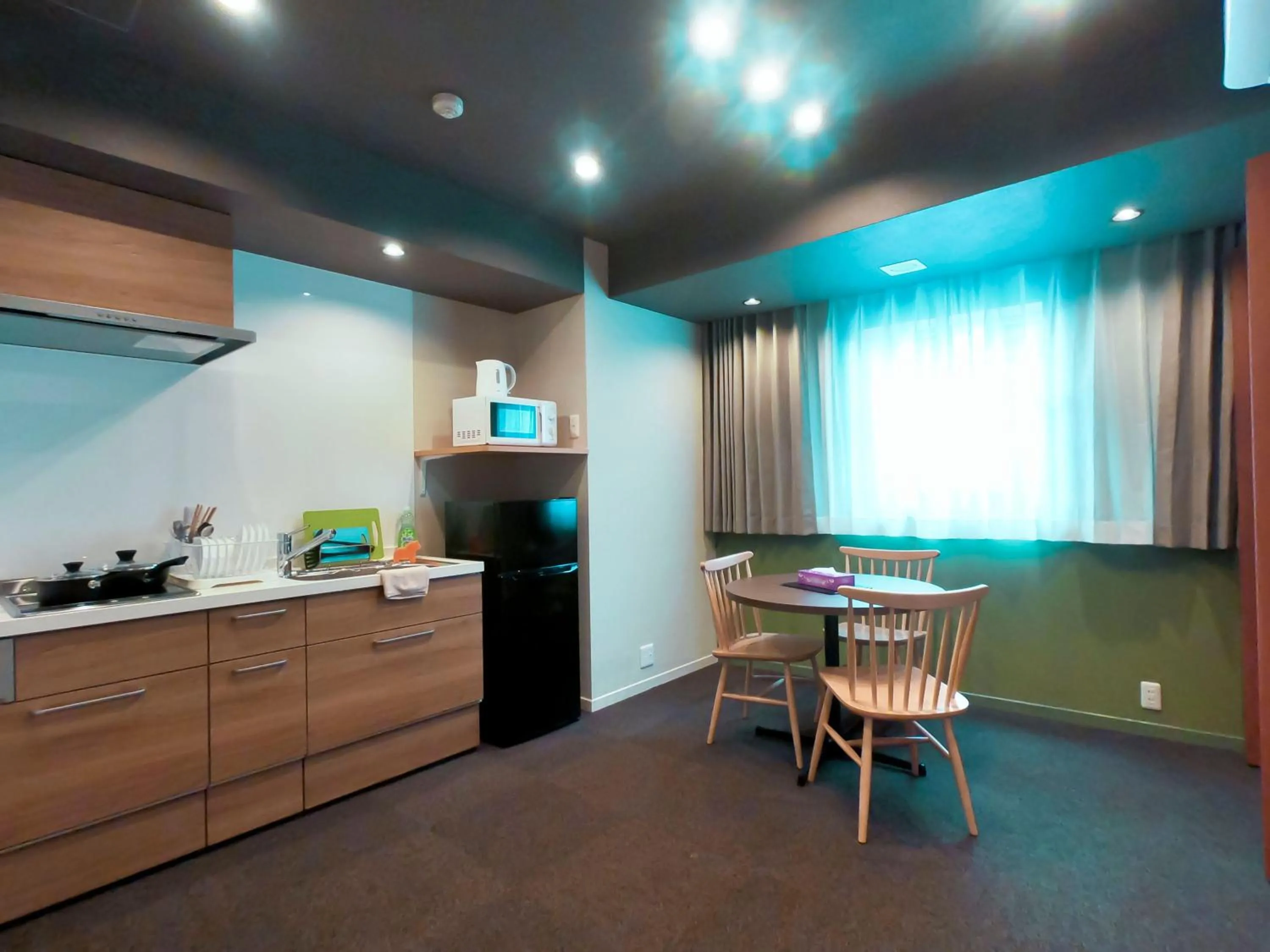 Kitchen or kitchenette in Hotel S-Presso West