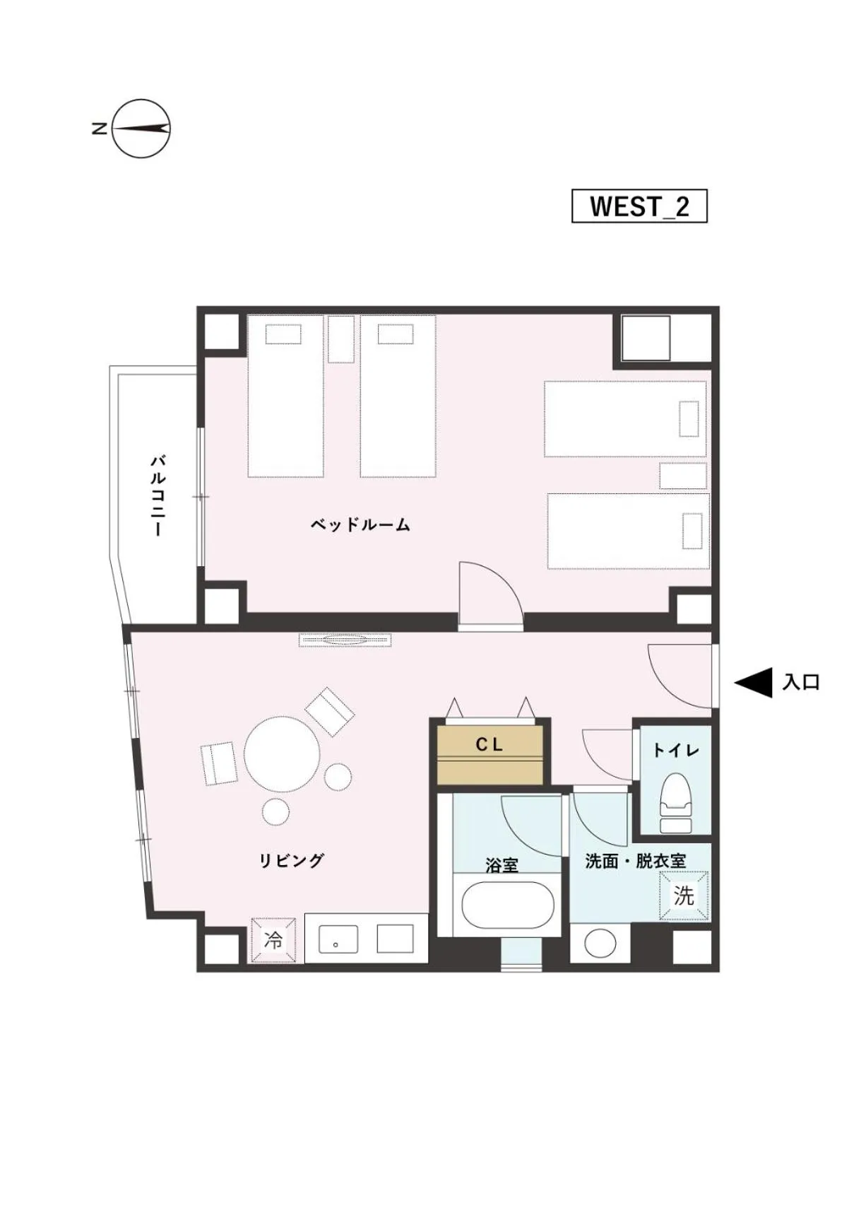 Floor plan in Hotel S-Presso West