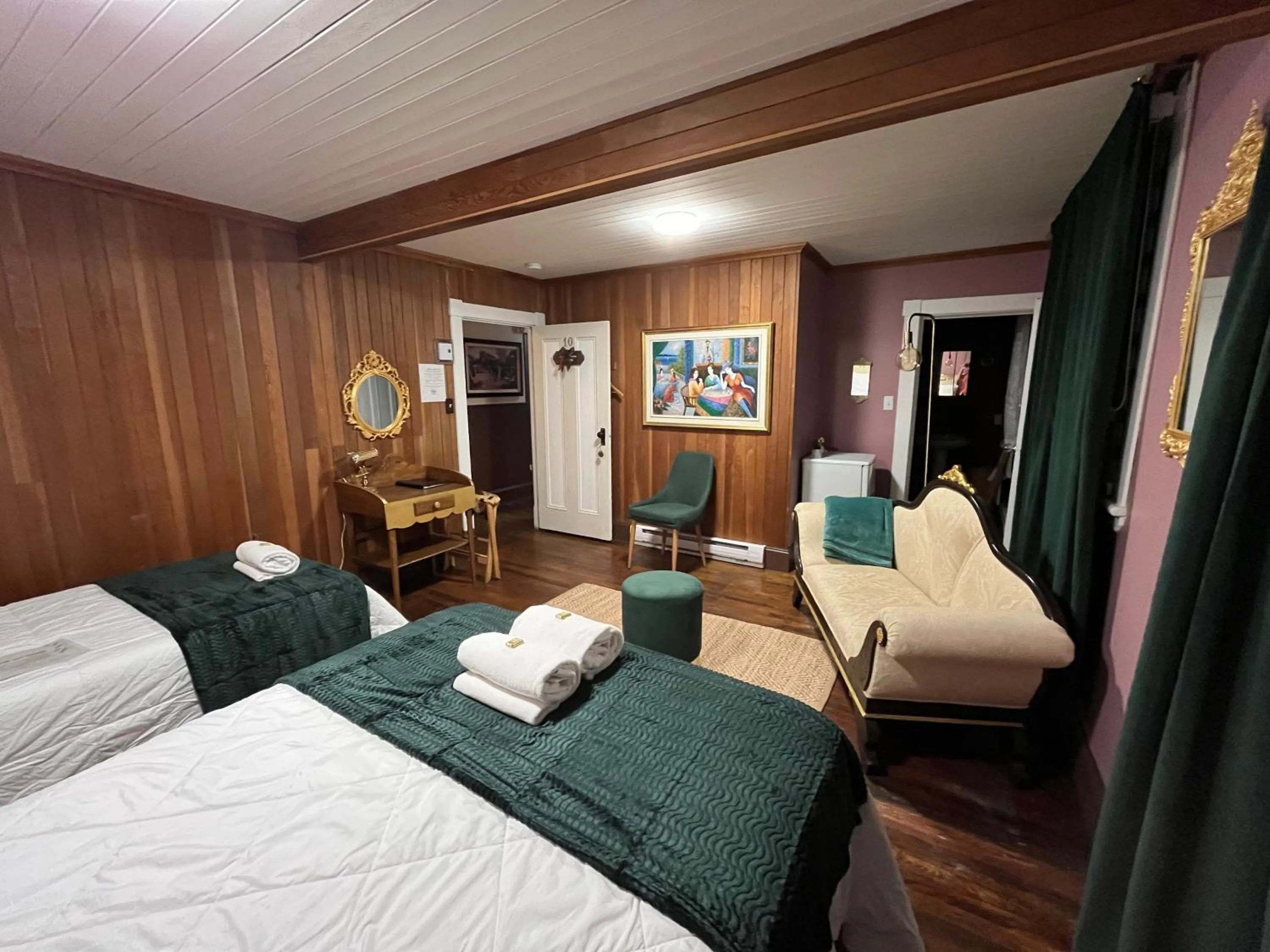 Bed in Gite de la Baie Hatée