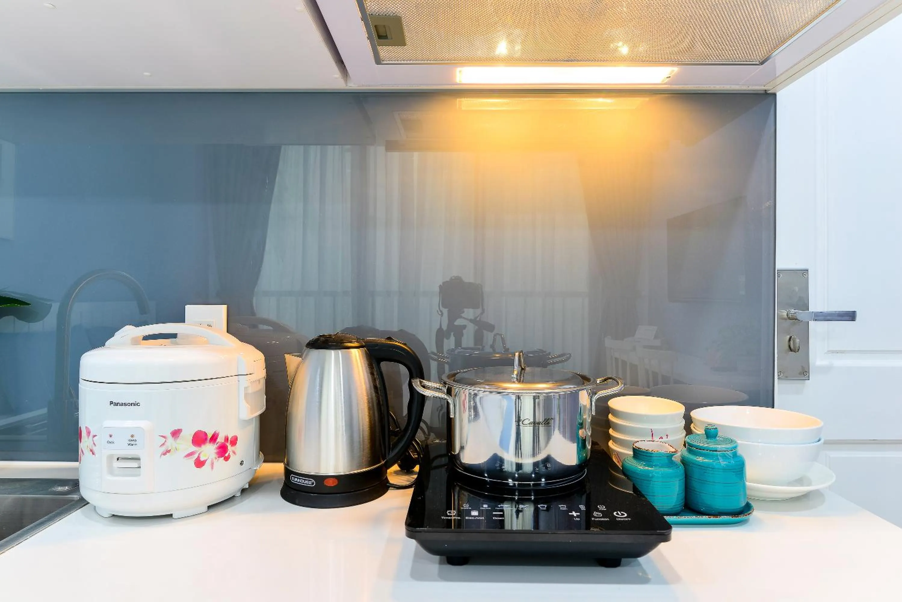 Kitchen or kitchenette in Cozrum Homes - Saphera Residence