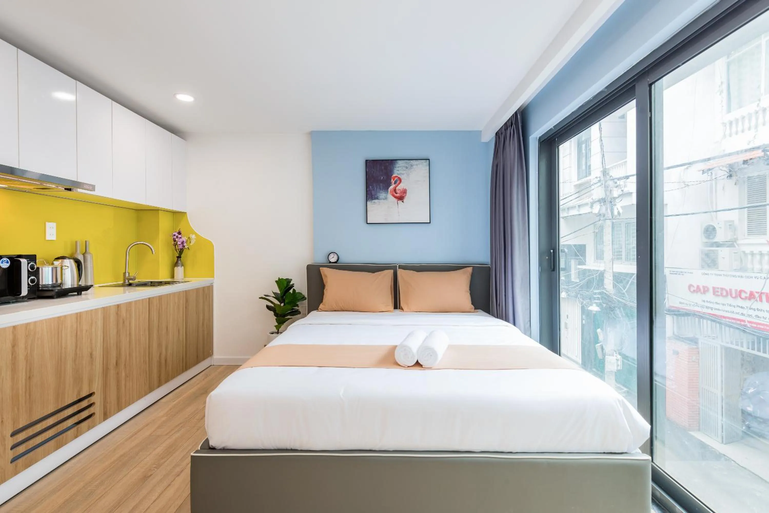 Photo of the whole room, Bed in Cozrum Homes - Saphera Residence