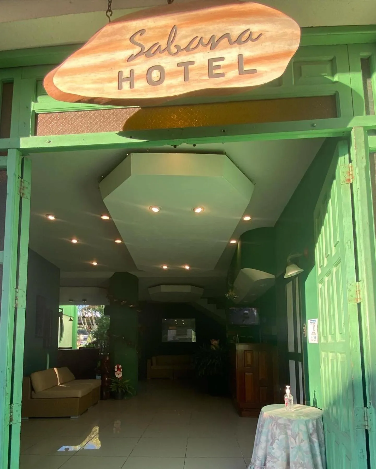 Facade/entrance in Hotel Sabana
