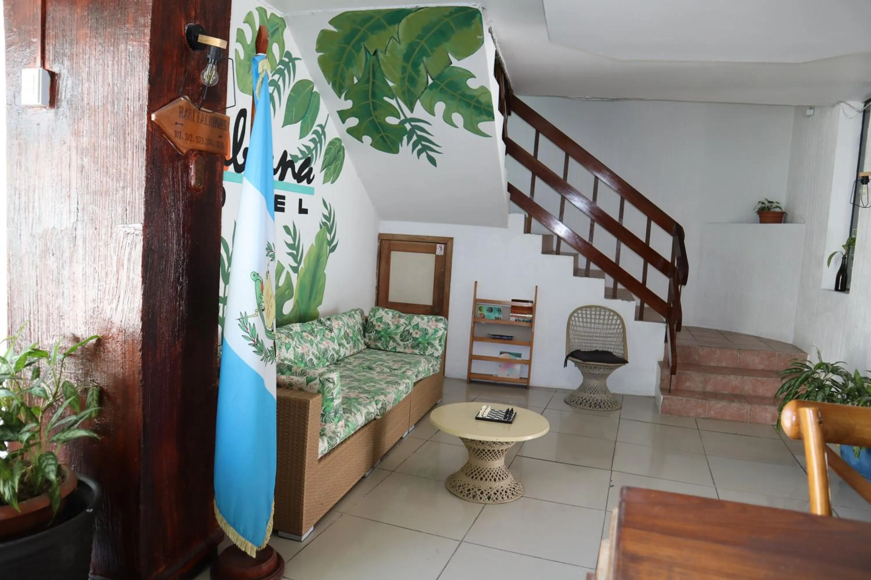 Lobby or reception in Hotel Sabana