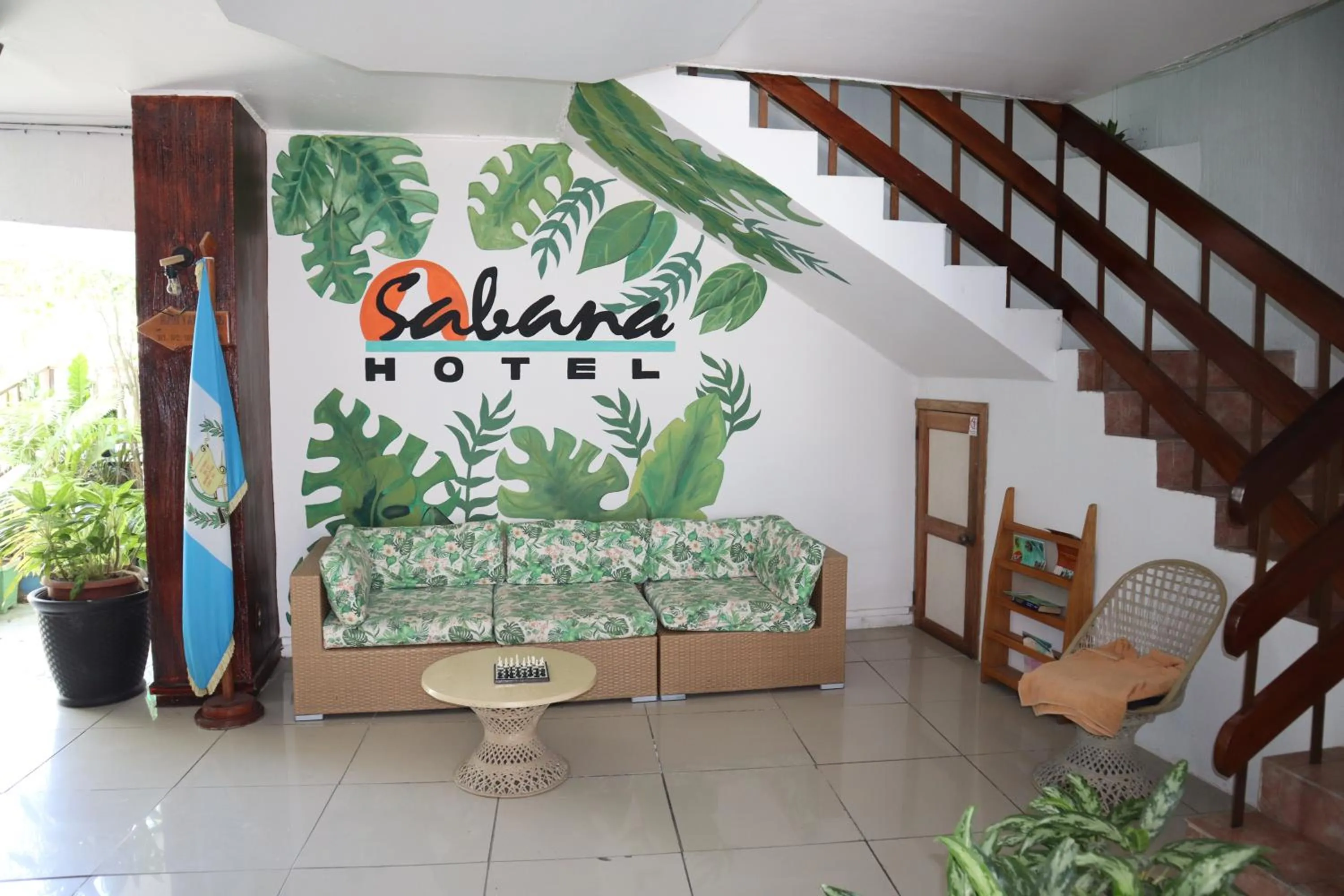 Lobby or reception in Hotel Sabana