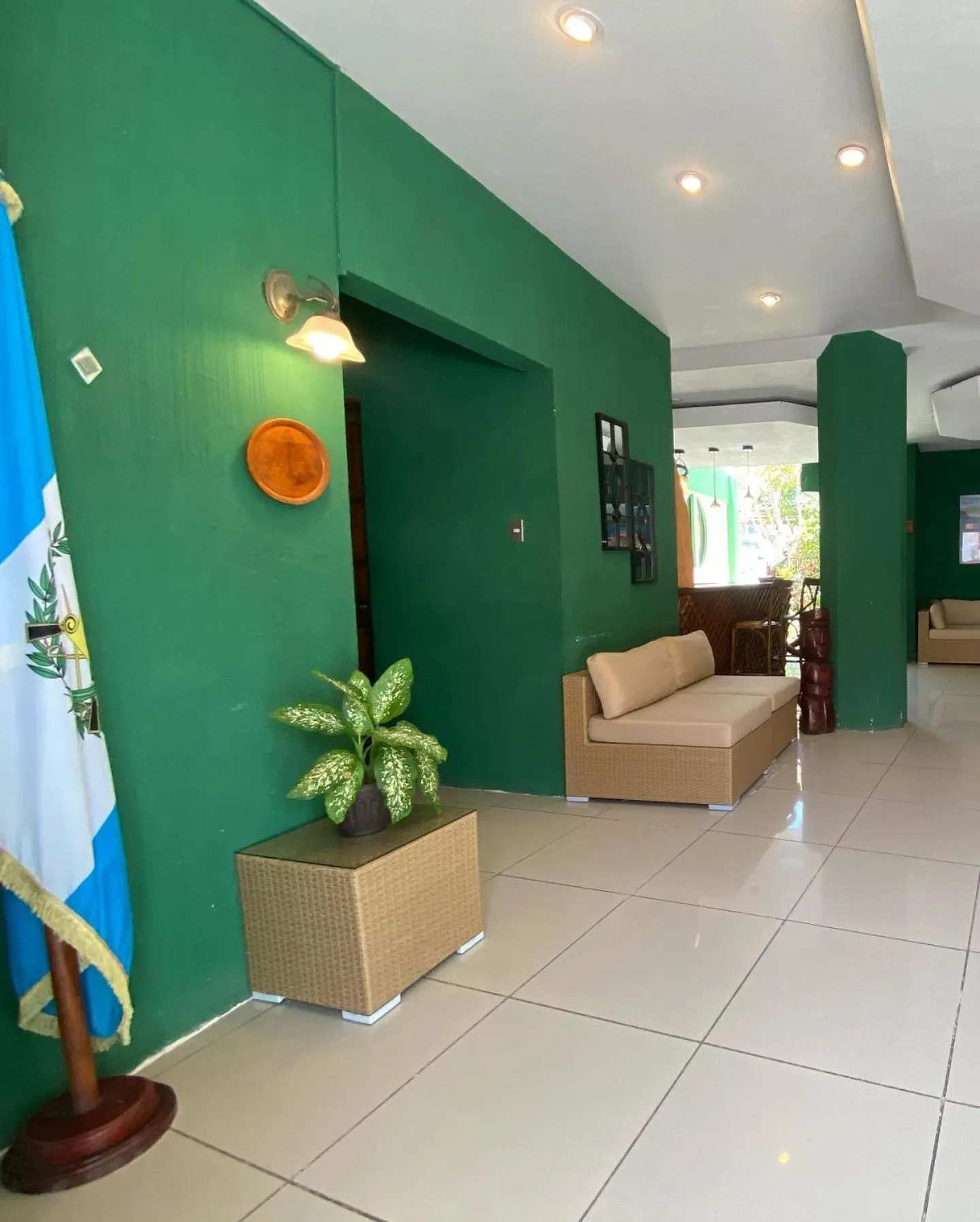 Lobby or reception in Hotel Sabana