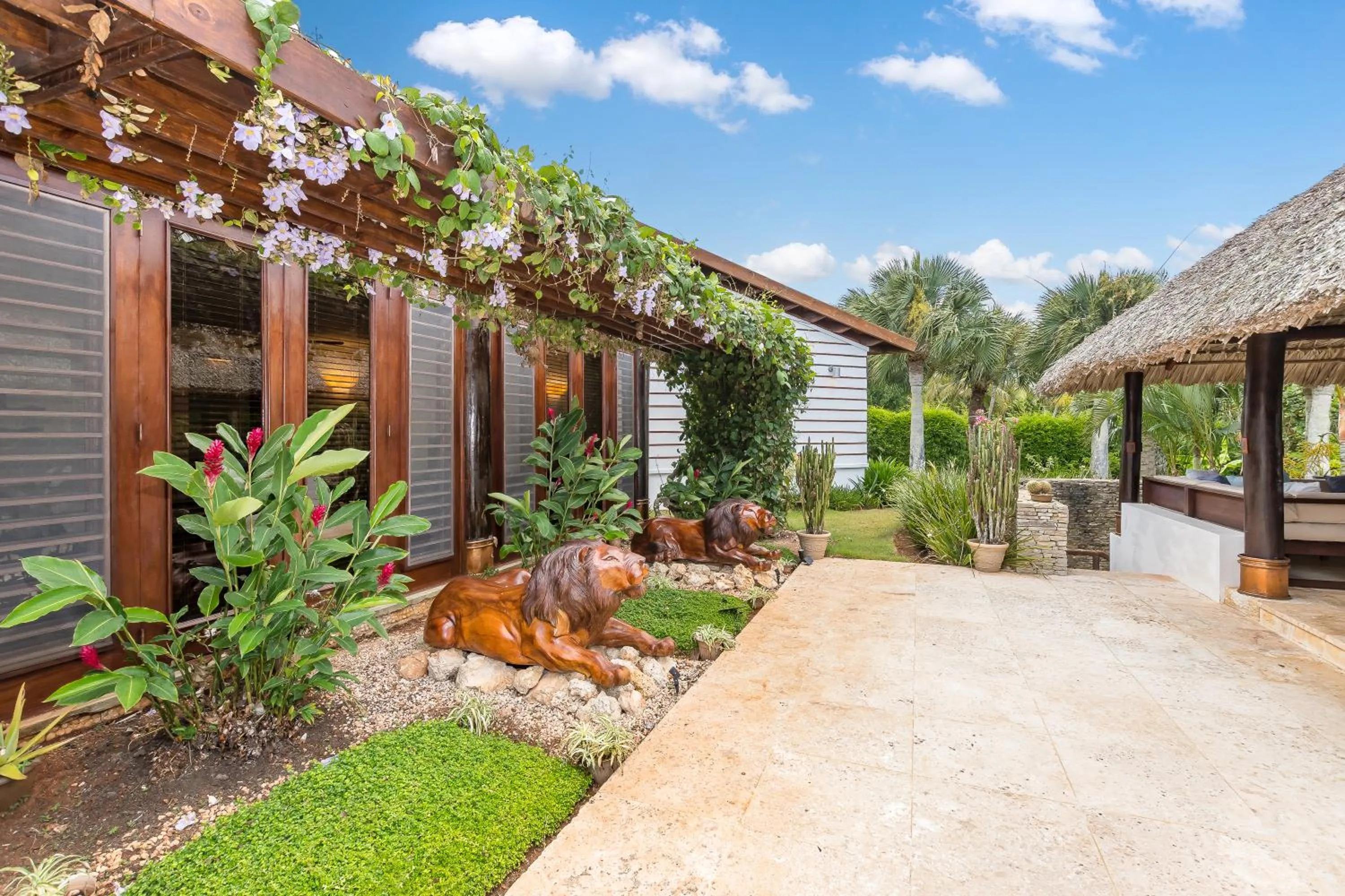 Property building in Unique Villa with Ocean and River Views - Staff & Golf Carts