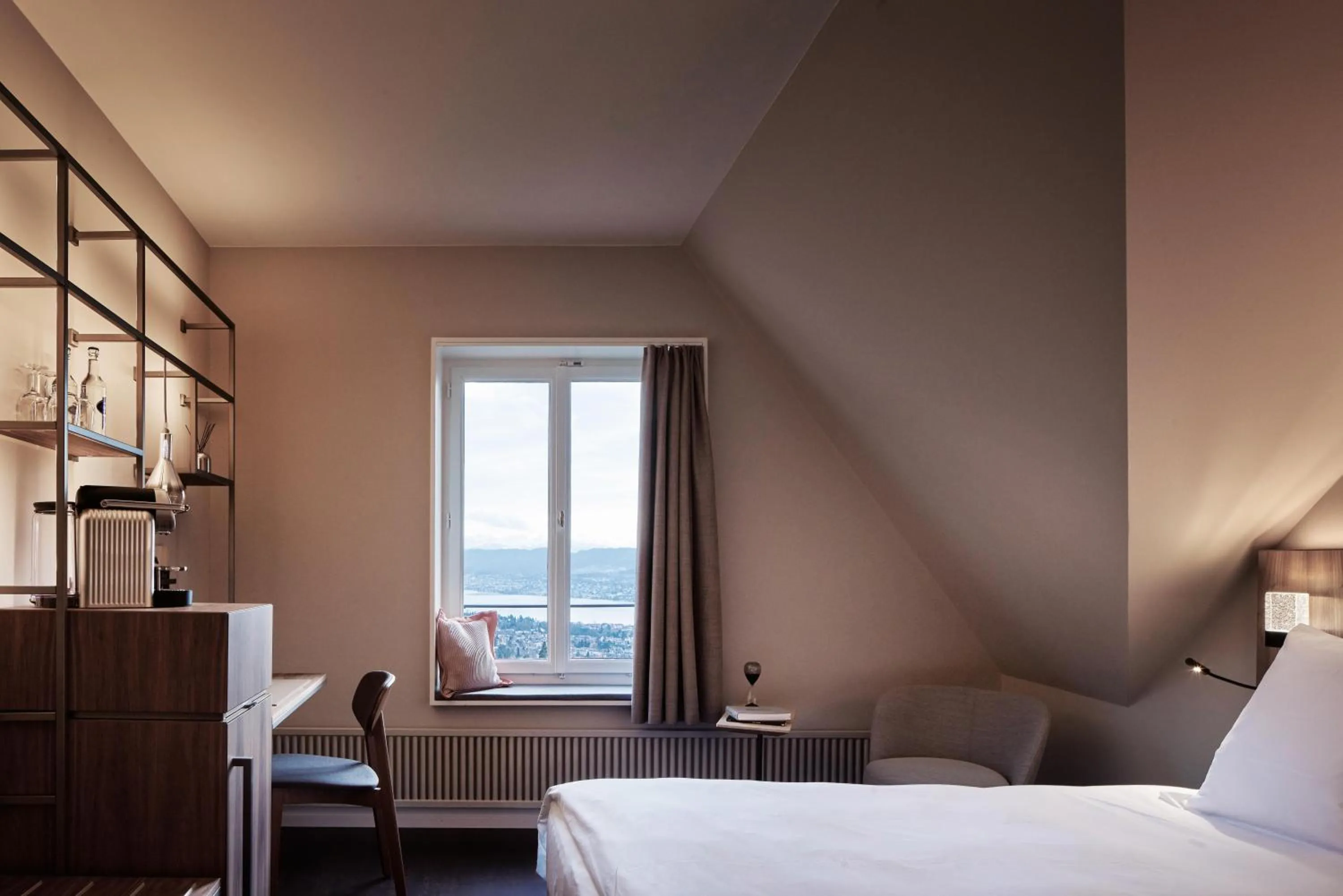 Photo of the whole room, Bed in Sorell Boutique-Hotel Zürichberg