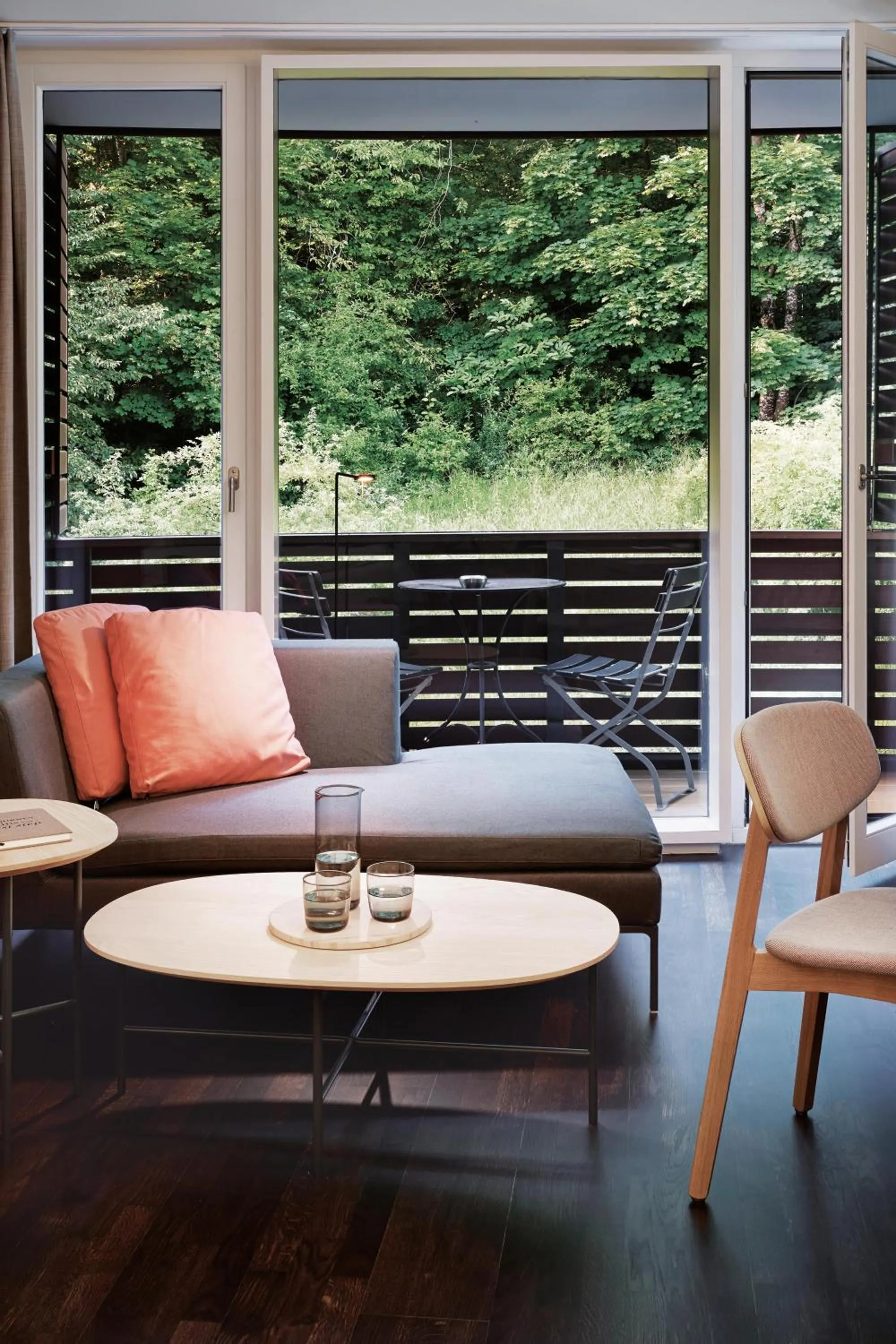 Balcony/Terrace in Sorell Boutique-Hotel Zürichberg